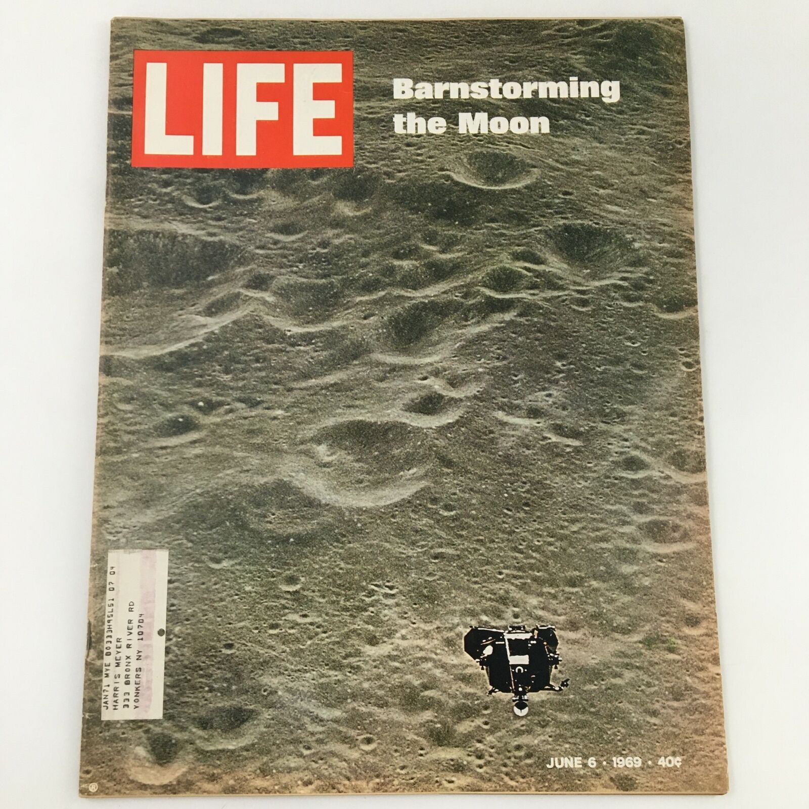 VTG Life Magazine June 6 1969 Barnstorming the Moon Photos and Feature