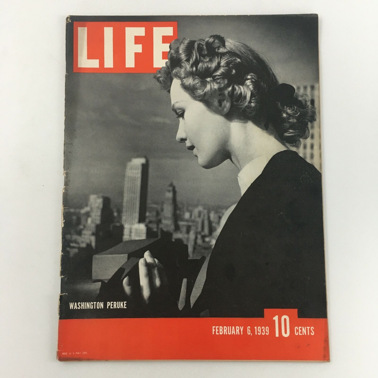 VTG Life Magazine February 6 1939 Washington Peruke Feature