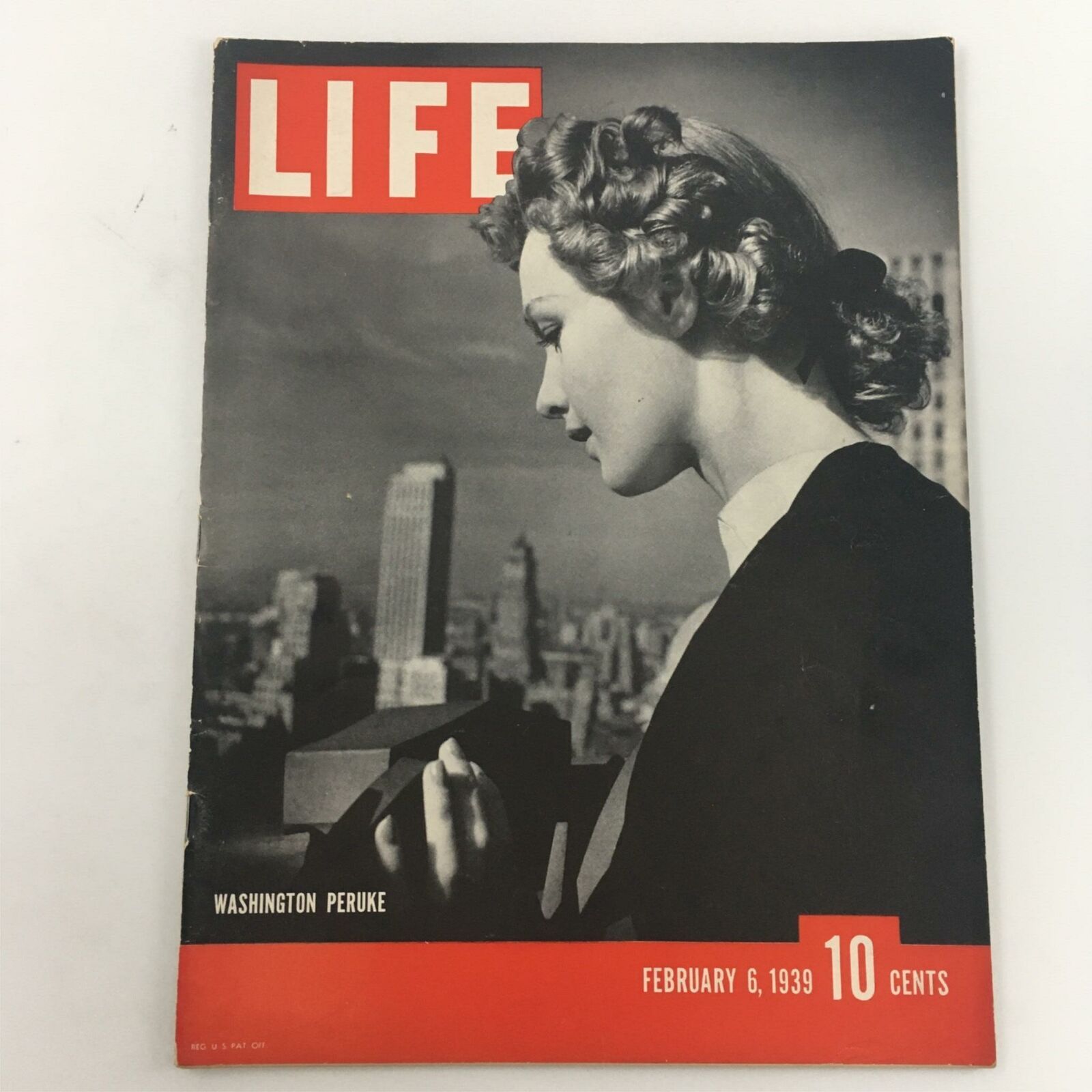 VTG Life Magazine February 6, 1939 Washington Peruke, Susi Lanner