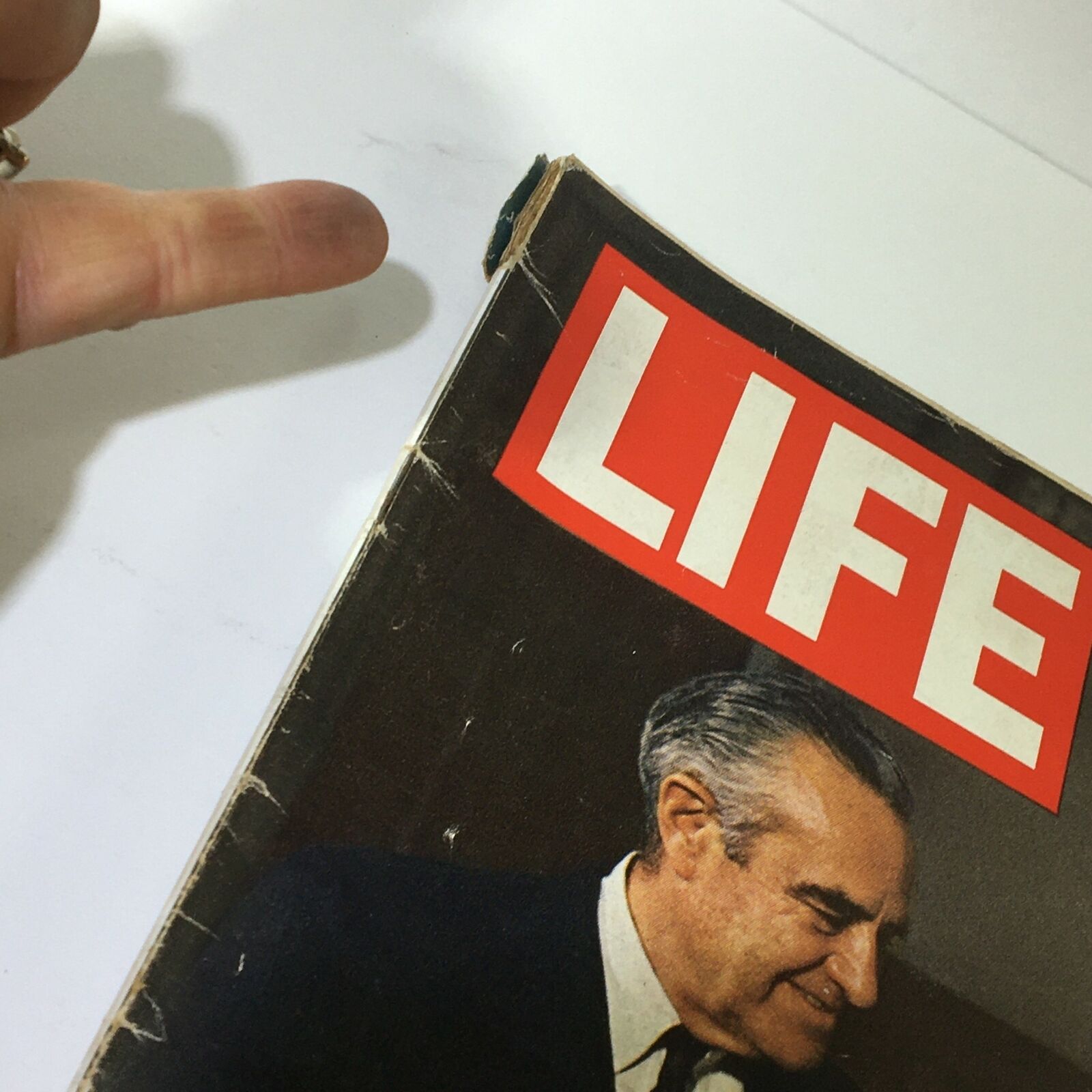 VTG Life Magazine August 9 1963 W. Averell Harriman and Nikita Khrushchev Cover