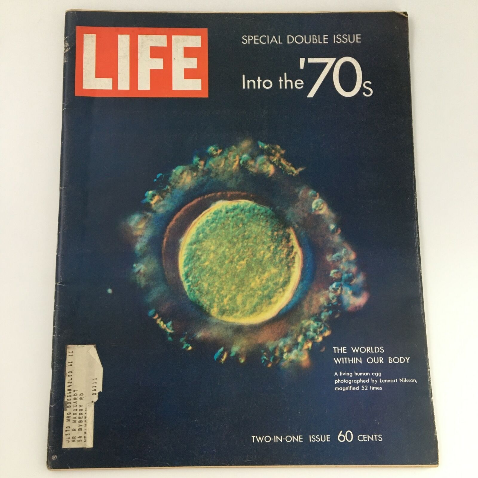 VTG Life Magazine January 9 1970 Vol 68 #1 The Worlds Within Our Body Feature