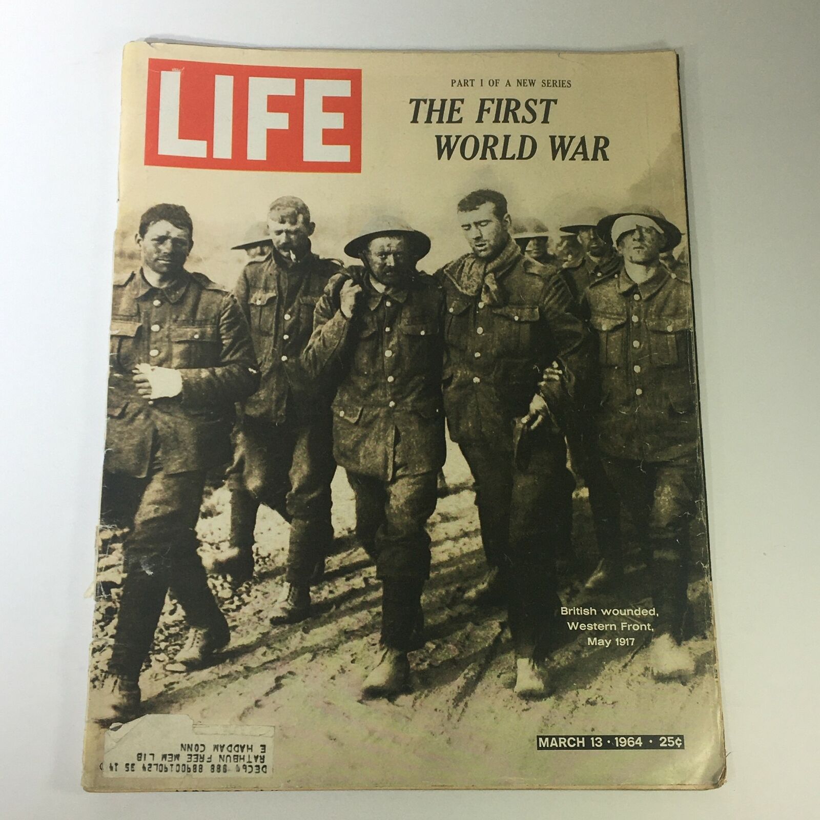 VTG Life Magazine March 13 1964 Part I The First World War Cover and Feature