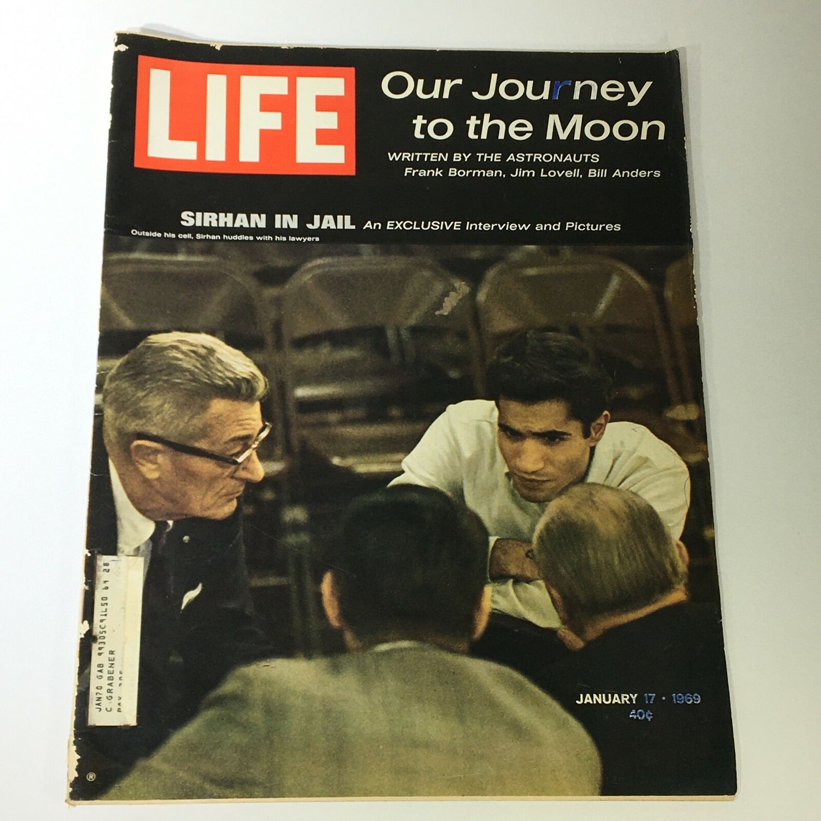 VTG Life Magazine January 17 1969 Sirhan Sirhan in Jail Cover and Feature