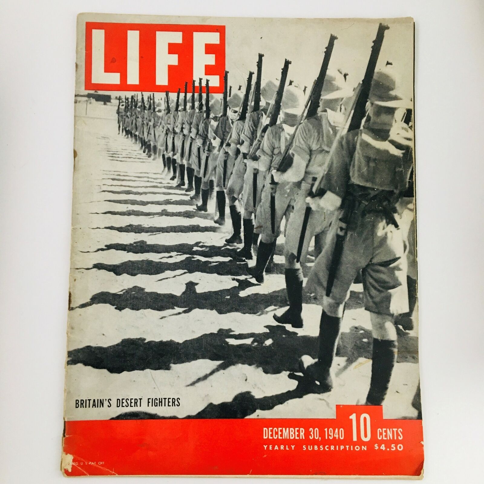 VTG Life Magazine December 30 1940 Britain's Desert Fighter Photo No Label