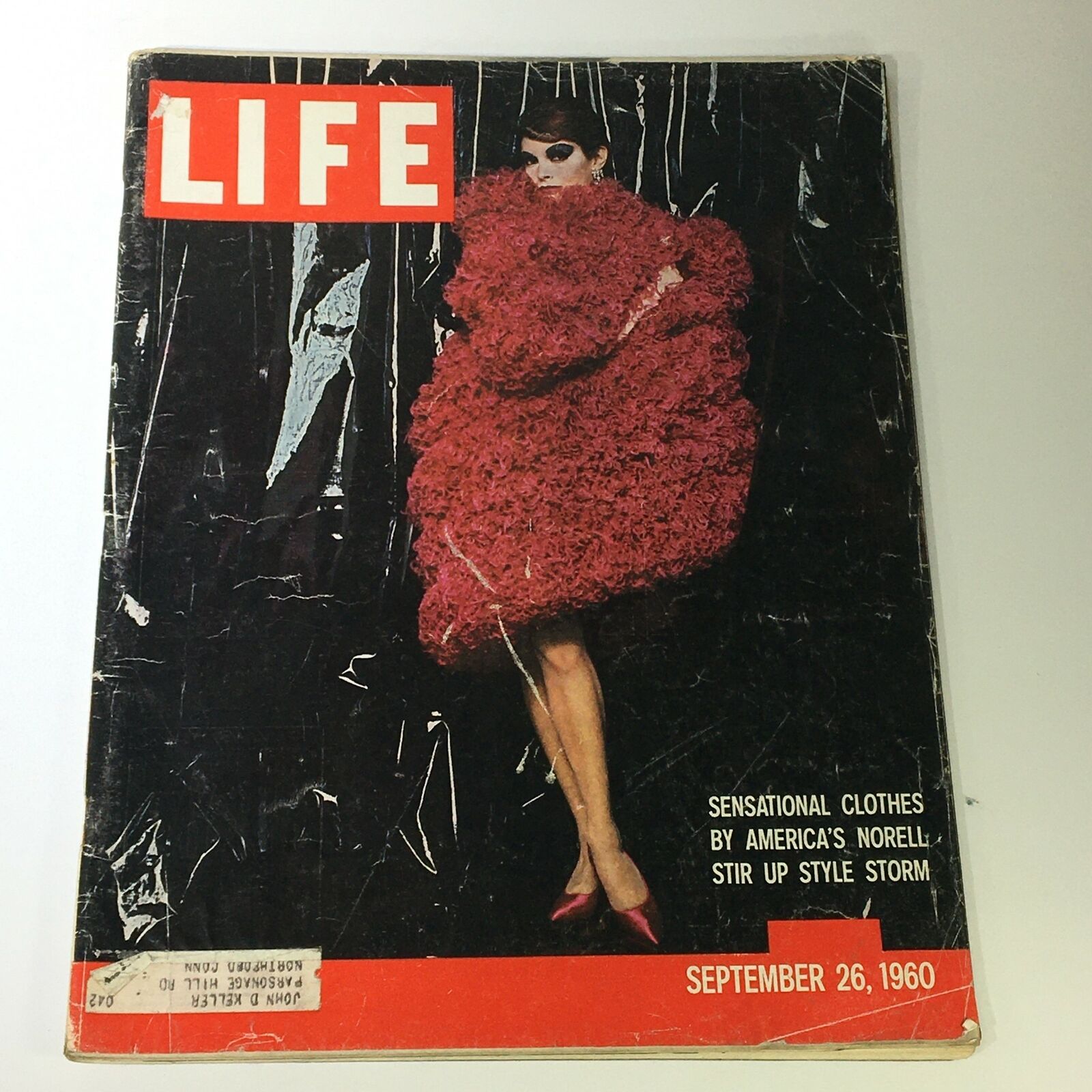 VTG Life Magazine September 26 1960 America's Norell Still Cover and Feature