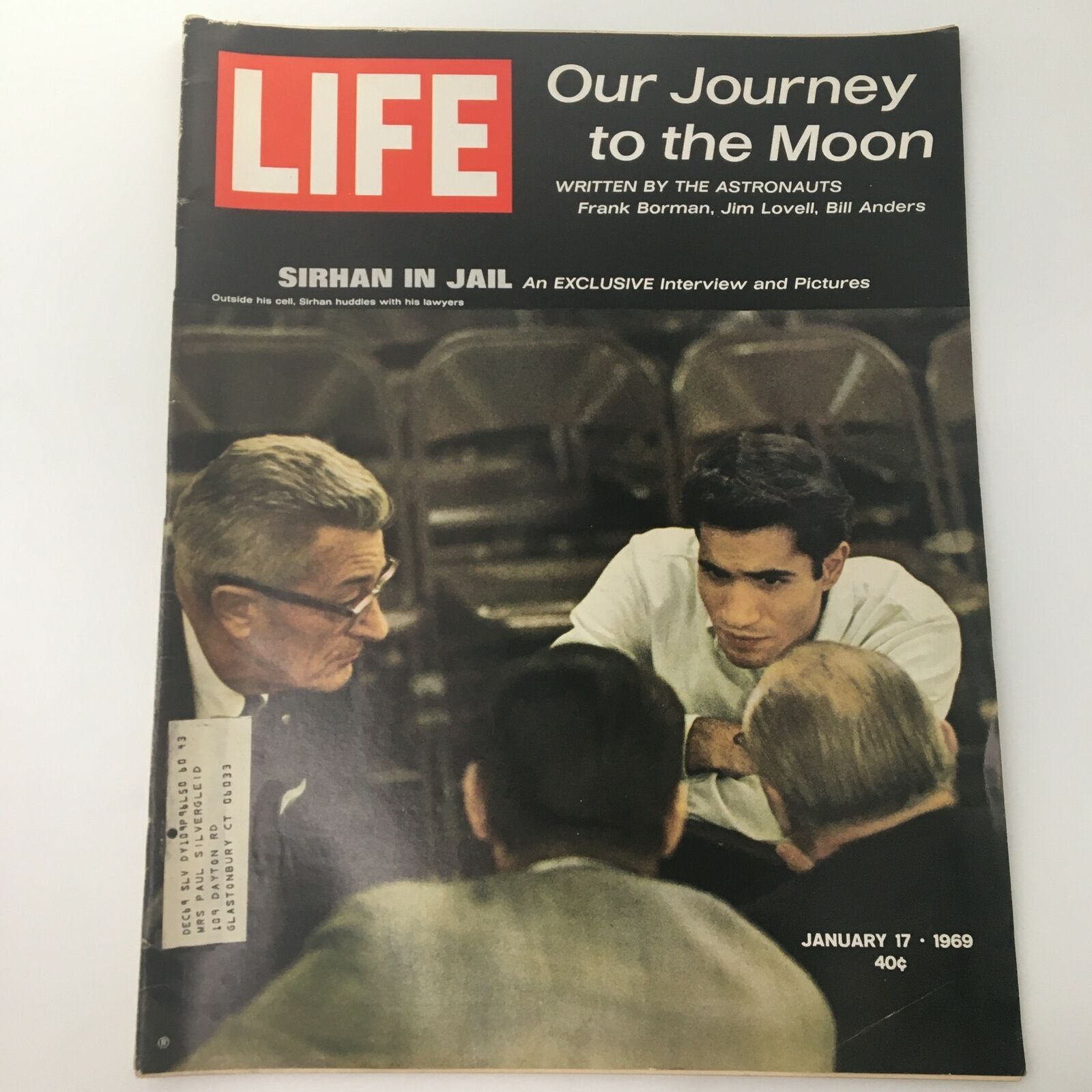 VTG Life Magazine January 17 1969 Our Journey To The Moon by Astronauts Feature