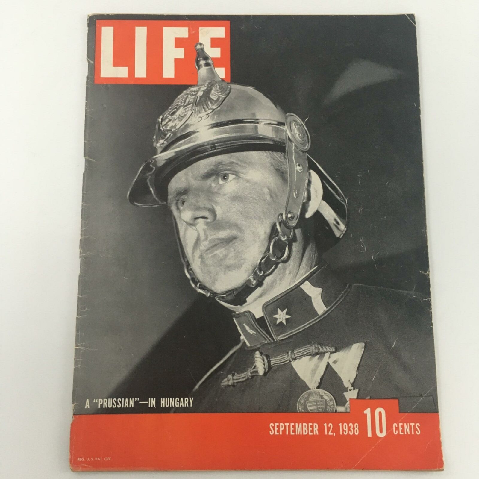 VTG Life Magazine September 12, 1938 A "Prussian" - In Hungary