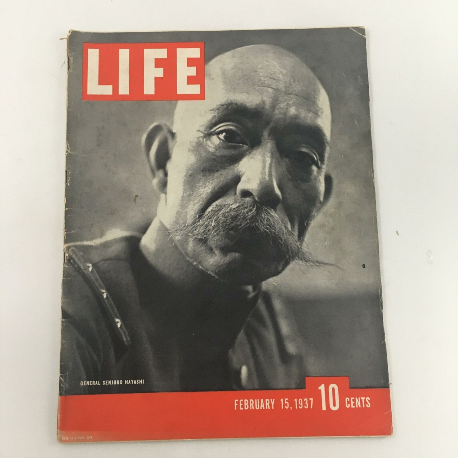 VTG Life Magazine February 15, 1937 General Senjuro Hayashi