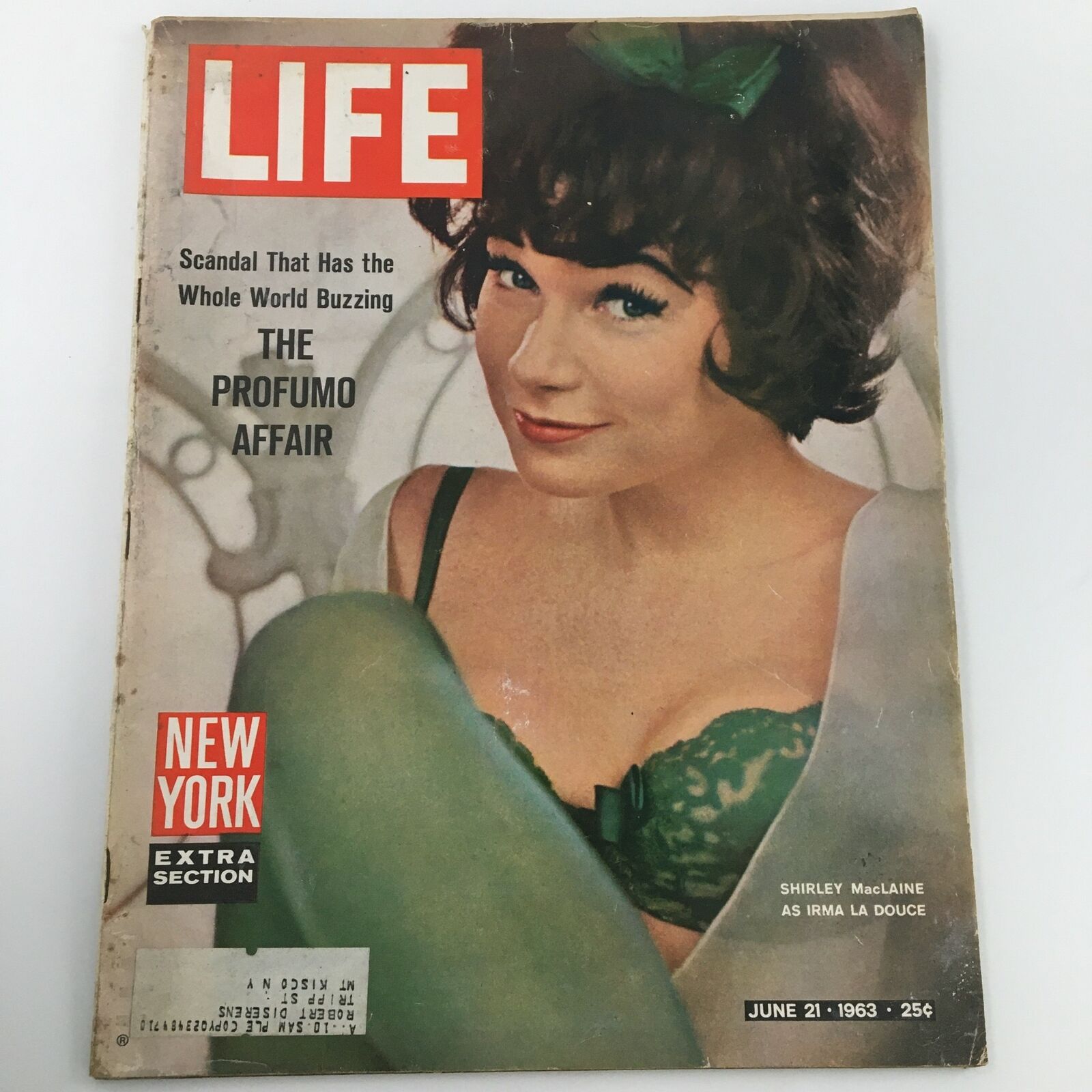 VTG Life Magazine June 21 1963 American Actress Shirley MacLaine Feature