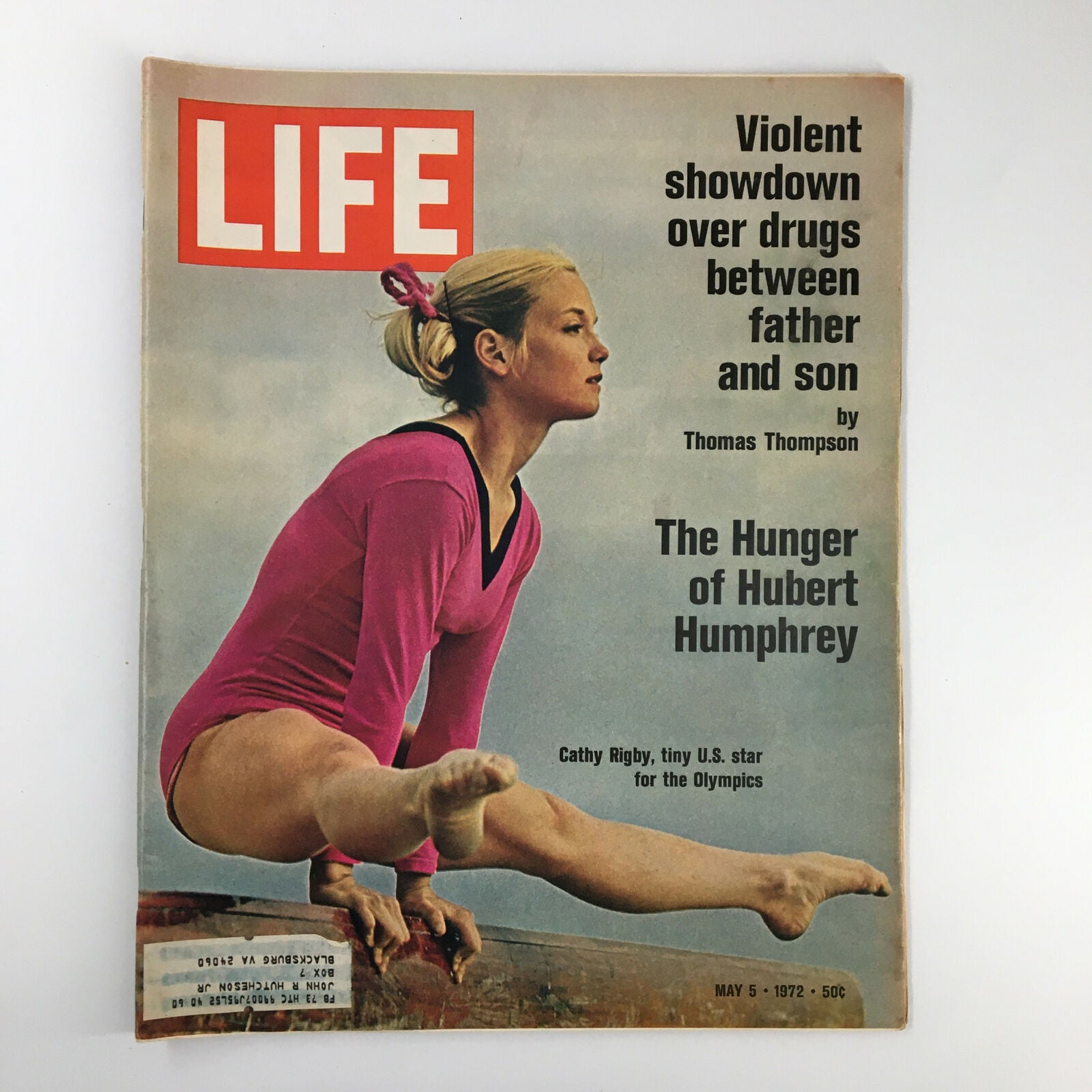 VTG Life Magazine May 5 1972 Cathy Rigby Tiny U.S. Star for the Olympics