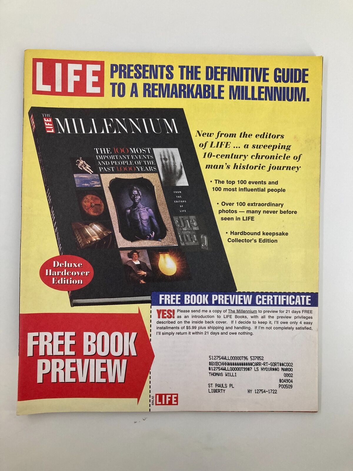 Life Magazine August 1998 Weather, What You Can Do About It No Label