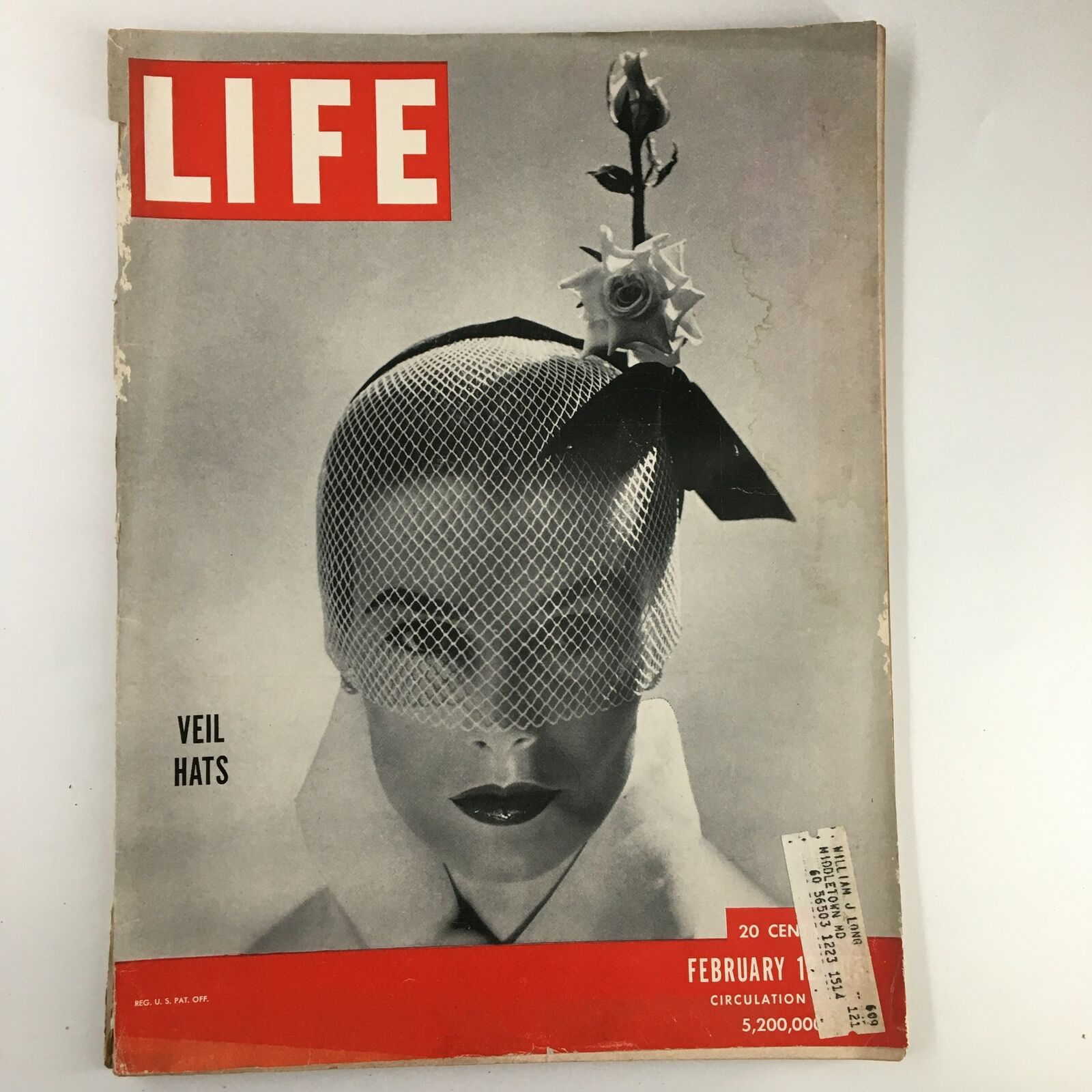 VTG Life Magazine February 12 1951 Atomic Tests Light Up Four States