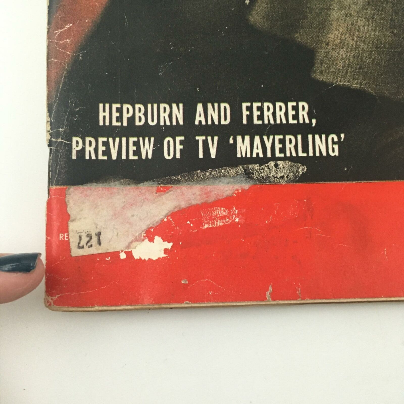 VTG Life Magazine February 4, 1957 Hepbrun and Ferrer, Mayerling