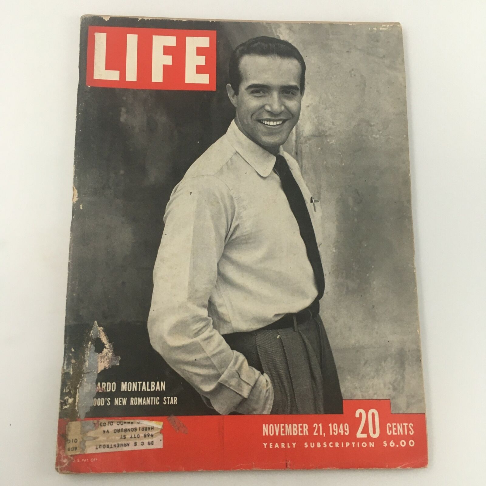 VTG Life Magazine November 21 1949 Ricardo Montalban Hollywood's Romantic Star