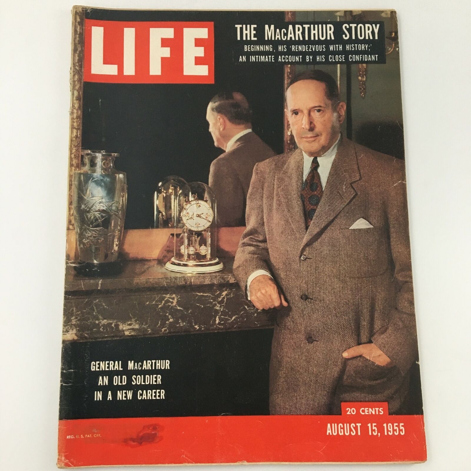 VTG Life Magazine August 15 1955 The General Douglas MacArthur Story