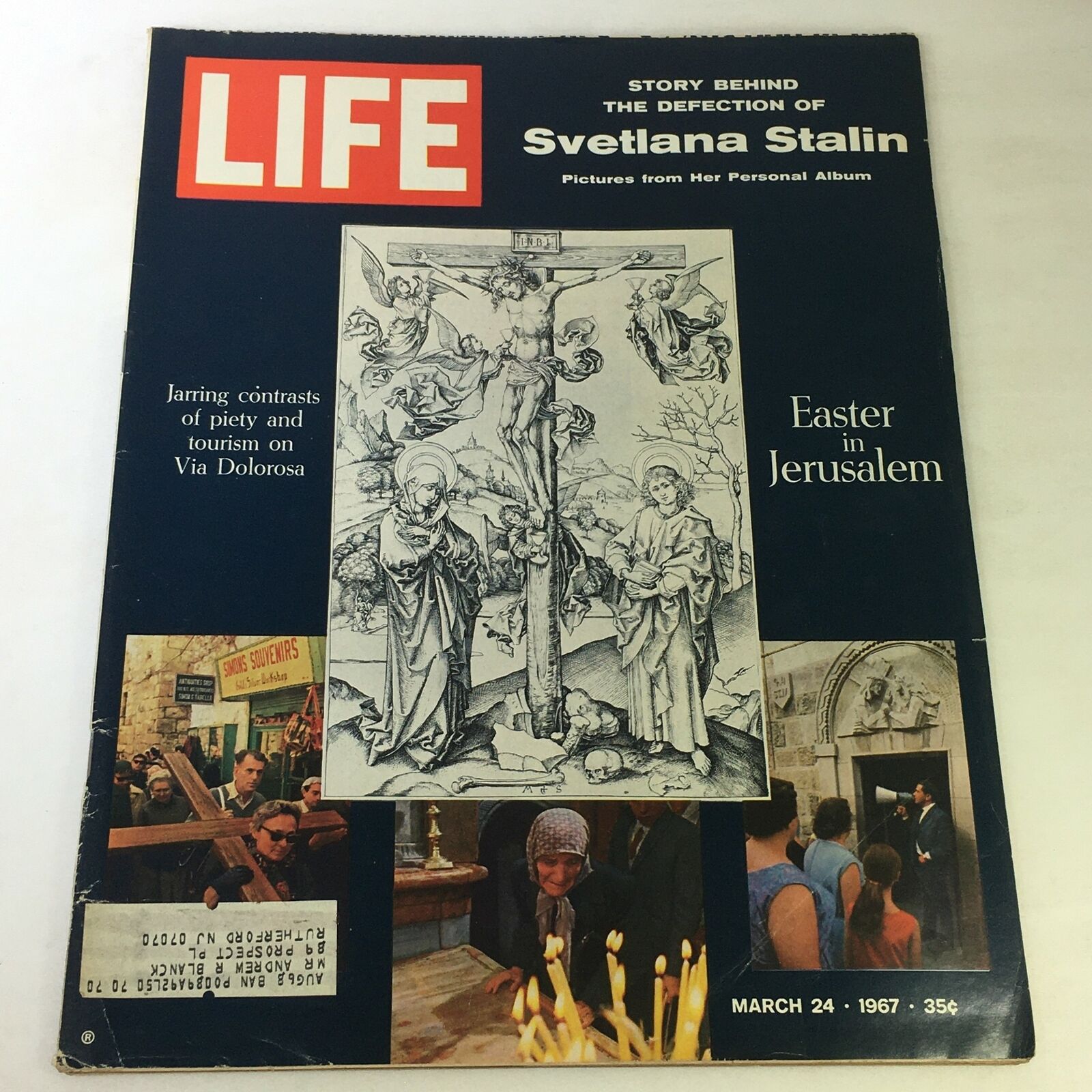 VTG Life Magazine March 24 1967 - Story Behind The Defection of Svetlana Stalin