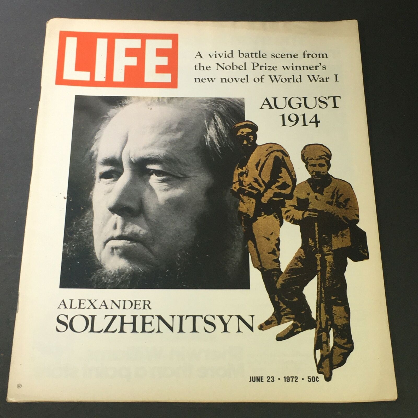 VTG Life Magazine July 23 1972 - Alexander Solzhenitsyn / August 1914 WWI