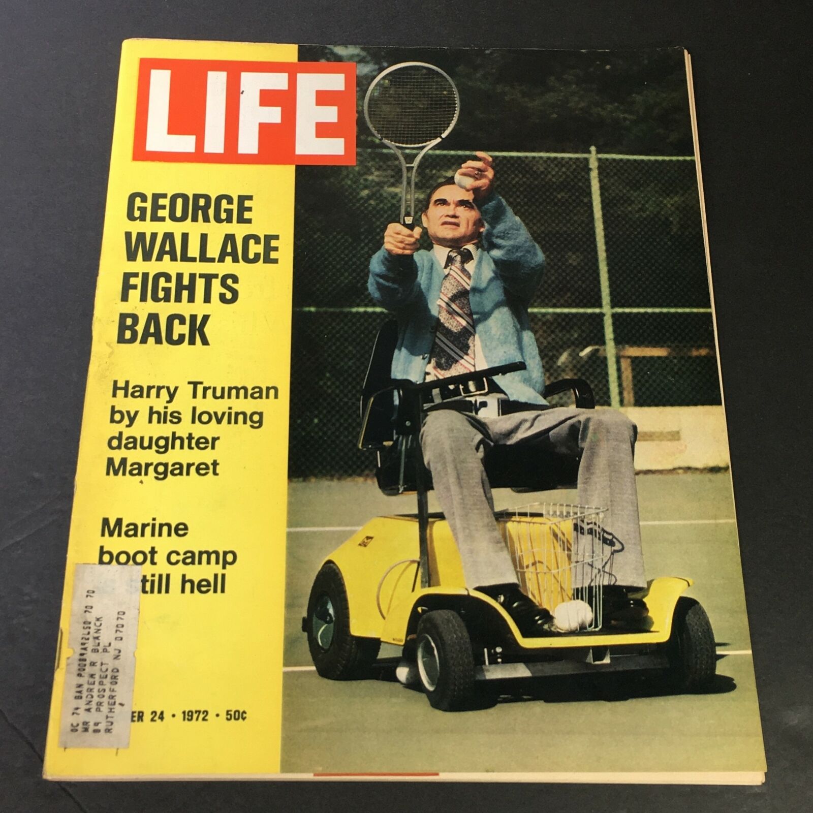 VTG Life Magazine November 24 1972 - George Wallce Fights Back / Harry Truman