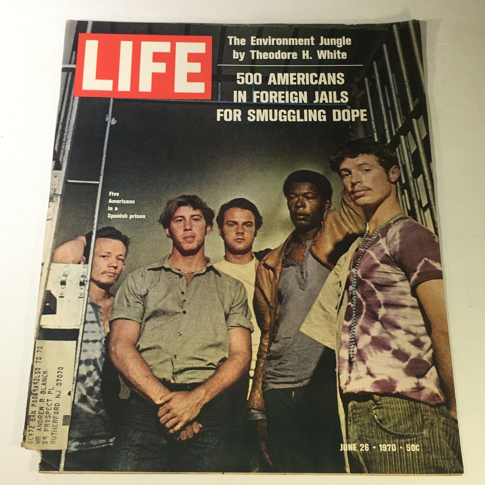 VTG Life Magazine June 26 1970 - 500 Americans in Foreign Jail for Smuggled Dope