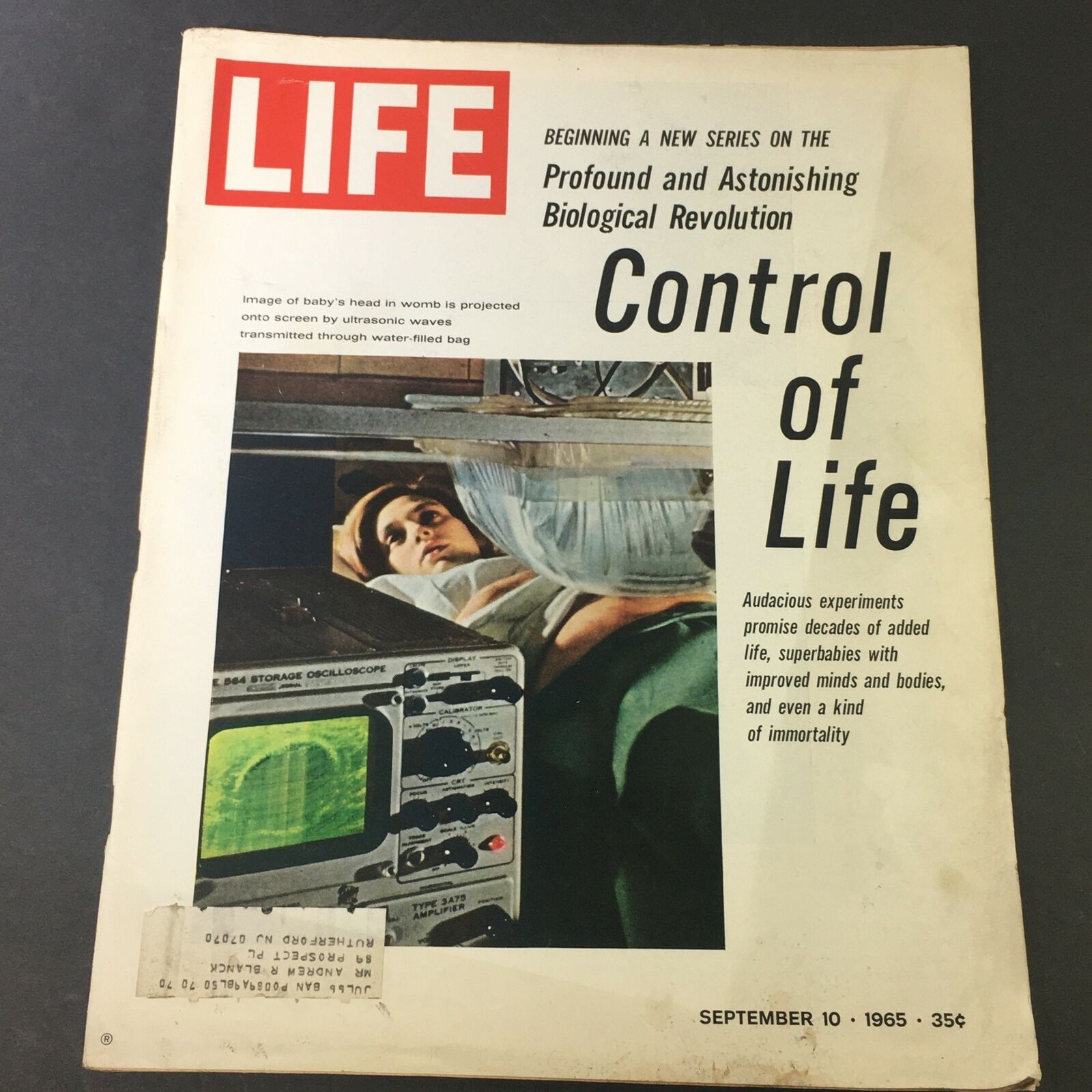 VTG Life Magazine September 10 1965 - Biological Revolution The Control of Life