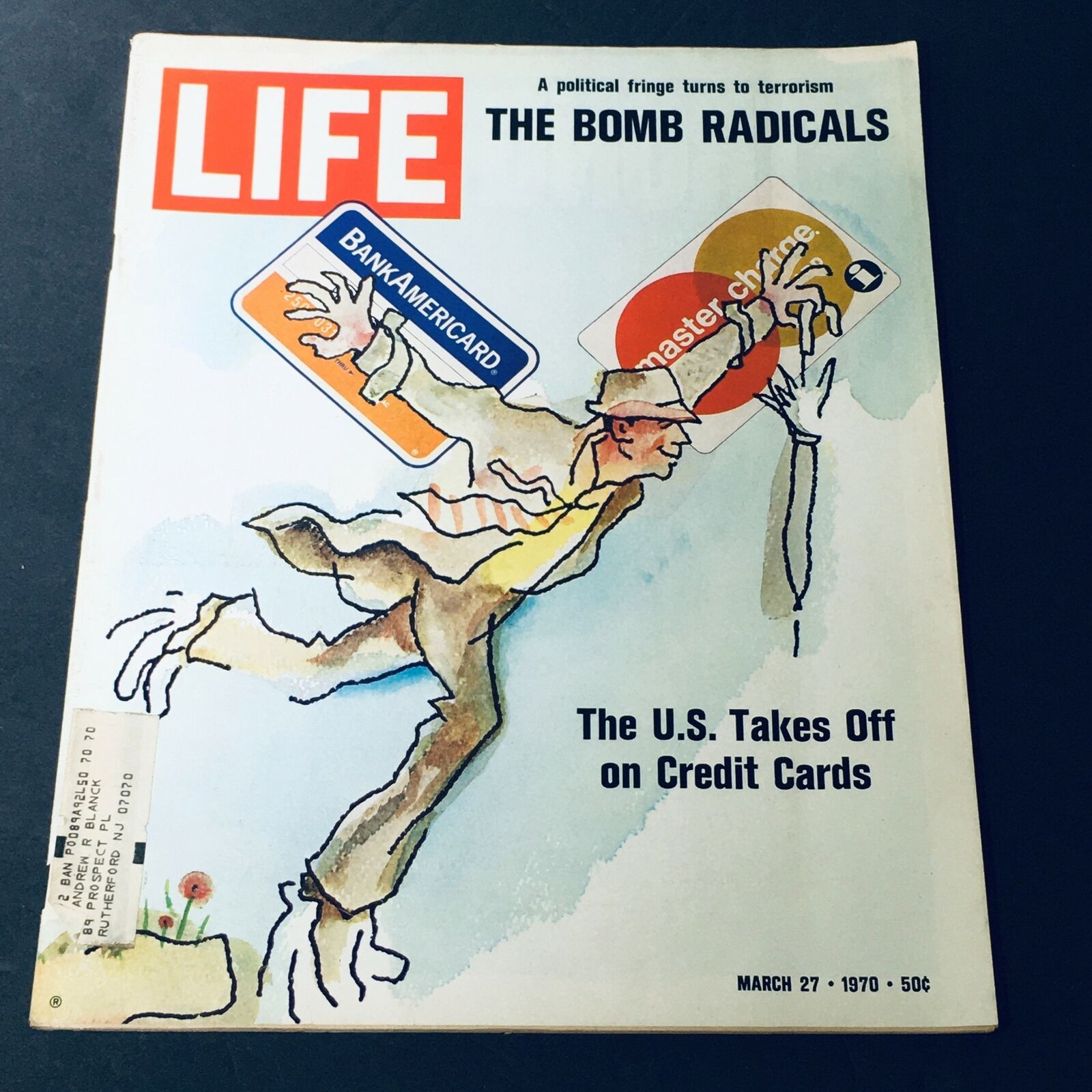 VTG Life Magazine March 27 1970 - A Political Fringe Turns To Terrorism