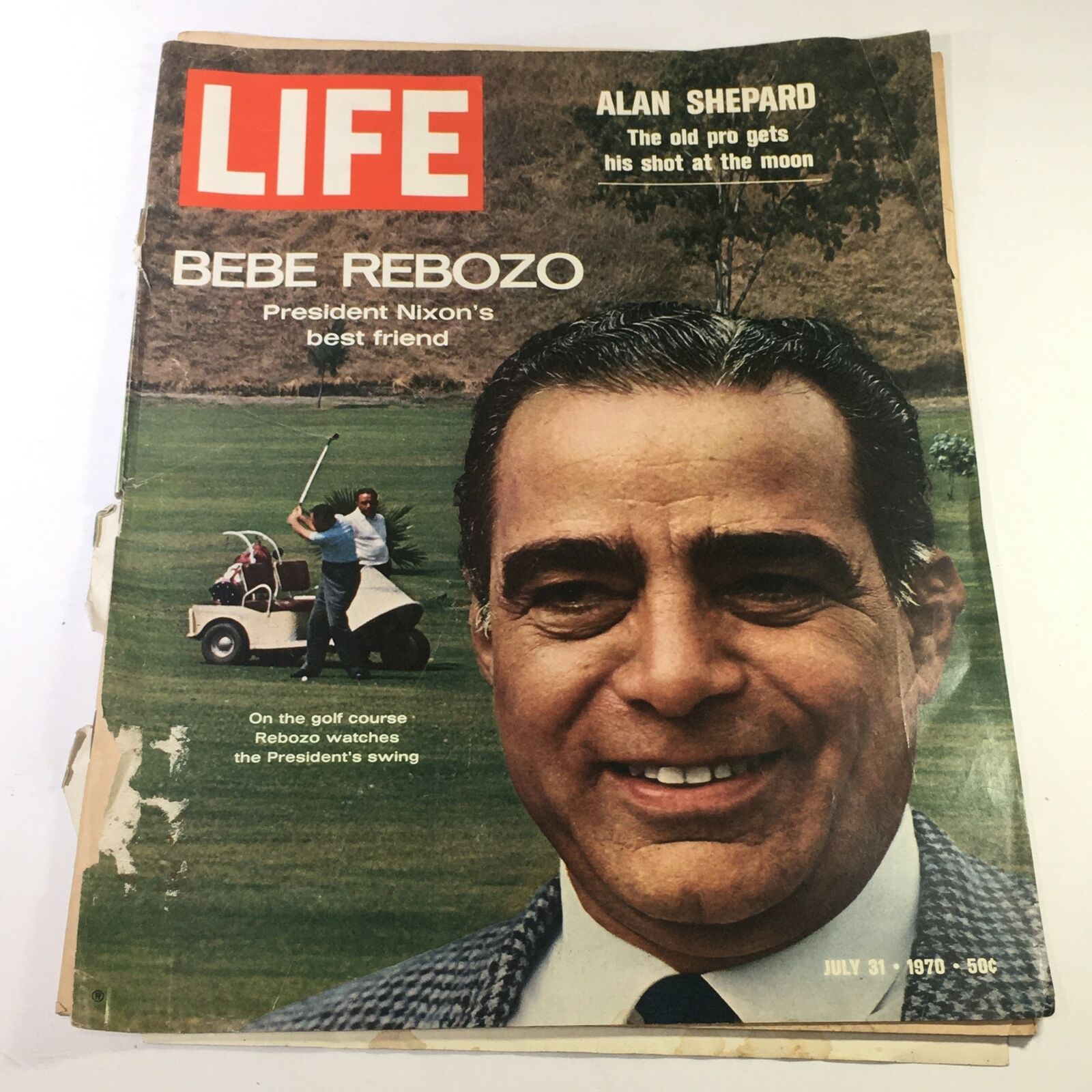 VTG Life Magazine July 31 1970 - Alan Shepard / Bebe Rebozo / Richard Nixon