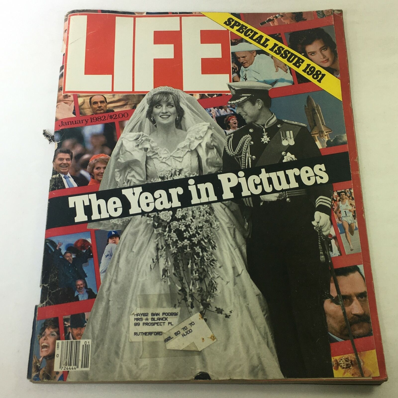 VTG Life Magazine January 1982 - Prince Charles & Princess Dianna's Wedding