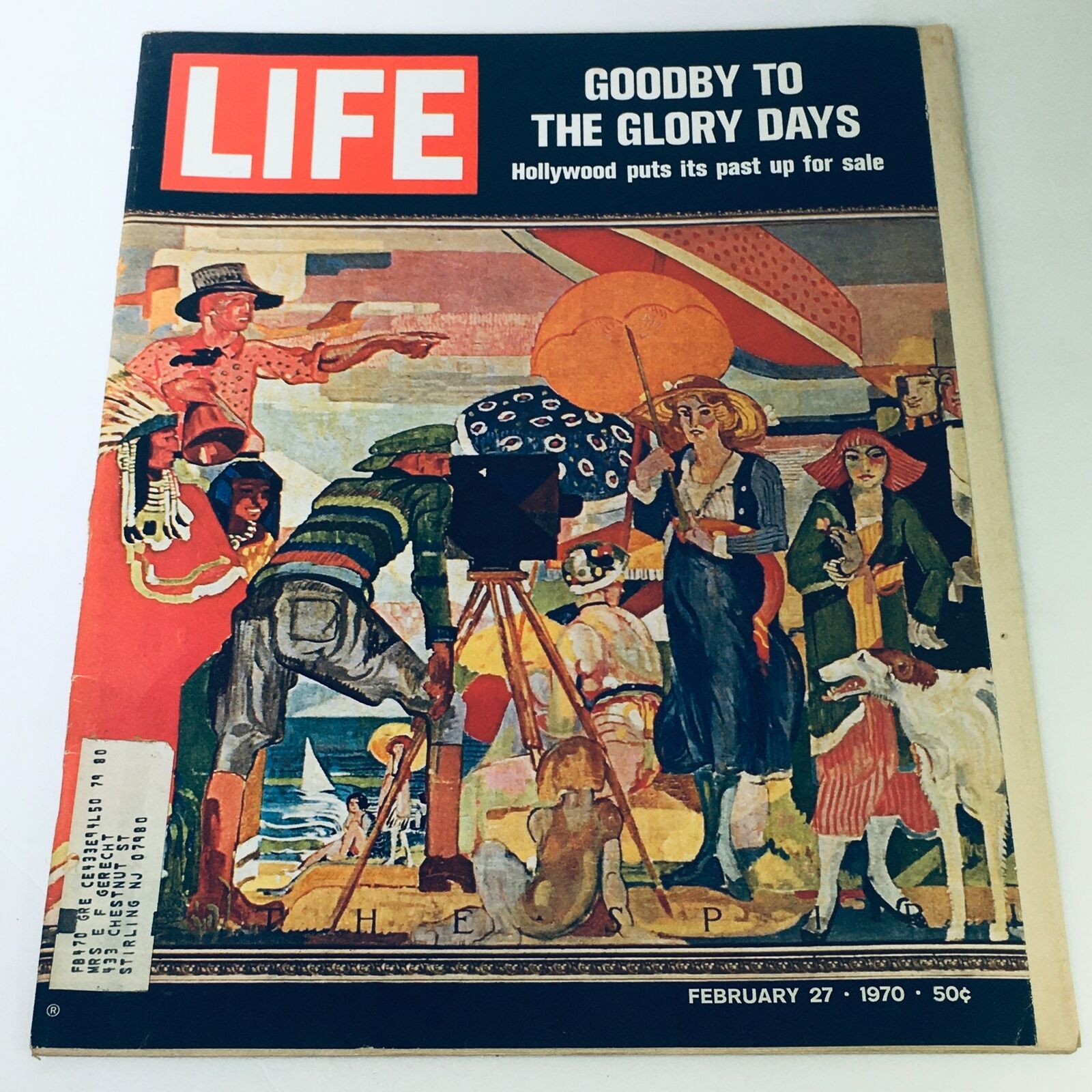 VTG Life Magazine February 27 1970 - Goodby To The Glory Days of Hollywood