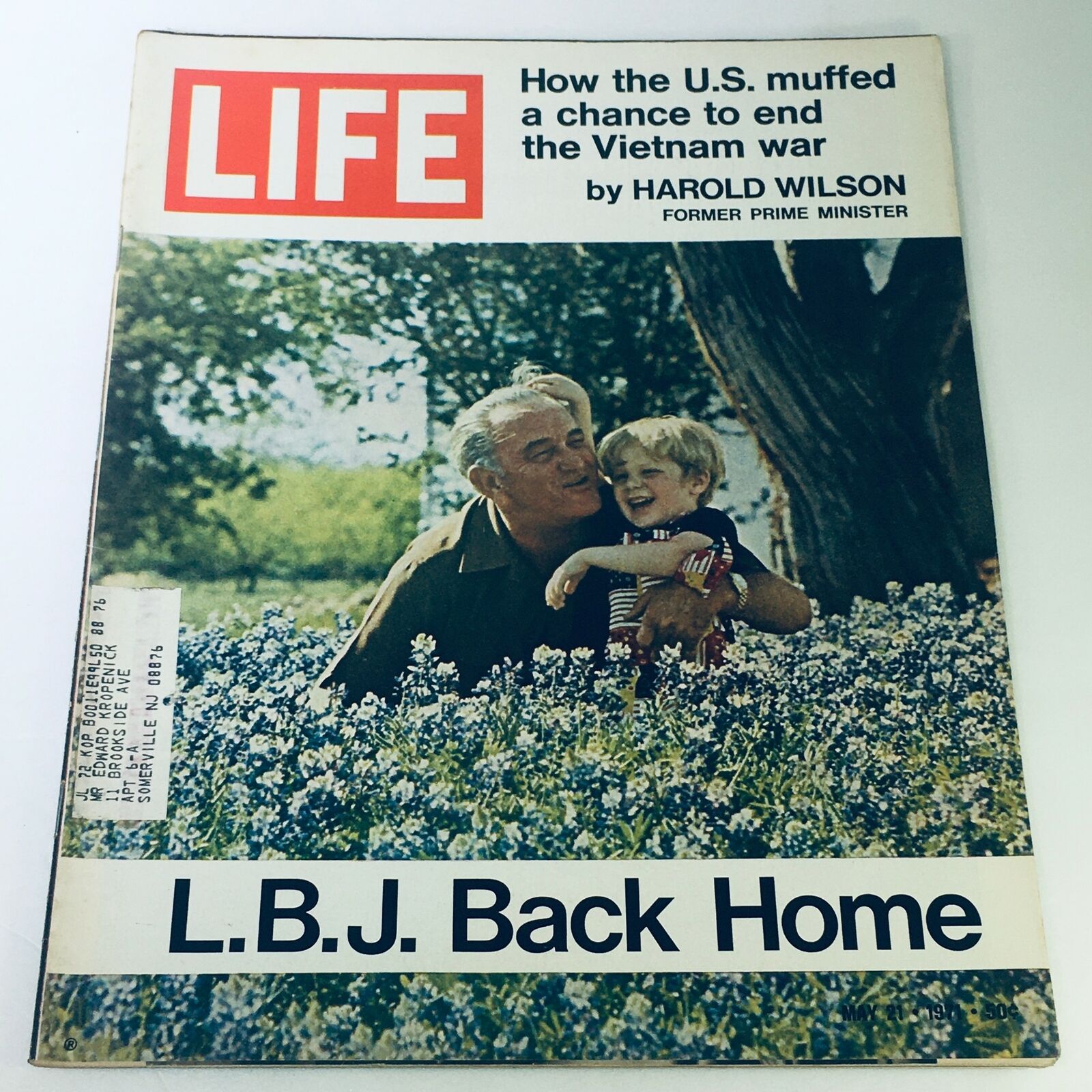 VTG Life Magazine May 21 1971 - Lyndon B. Johnson Back Home / The Vietnam War