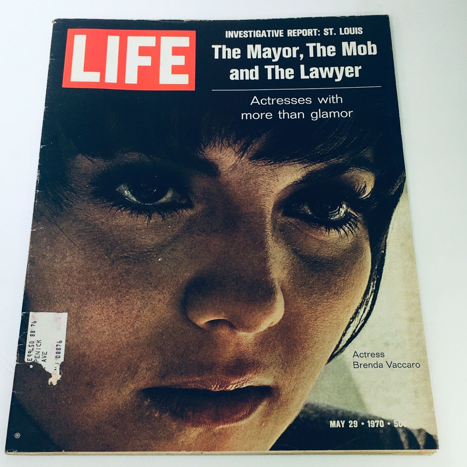 VTG Life Magazine May 29 1970 - Actress Brenda Vaccaro / The Mayor, Mob & Lawyer