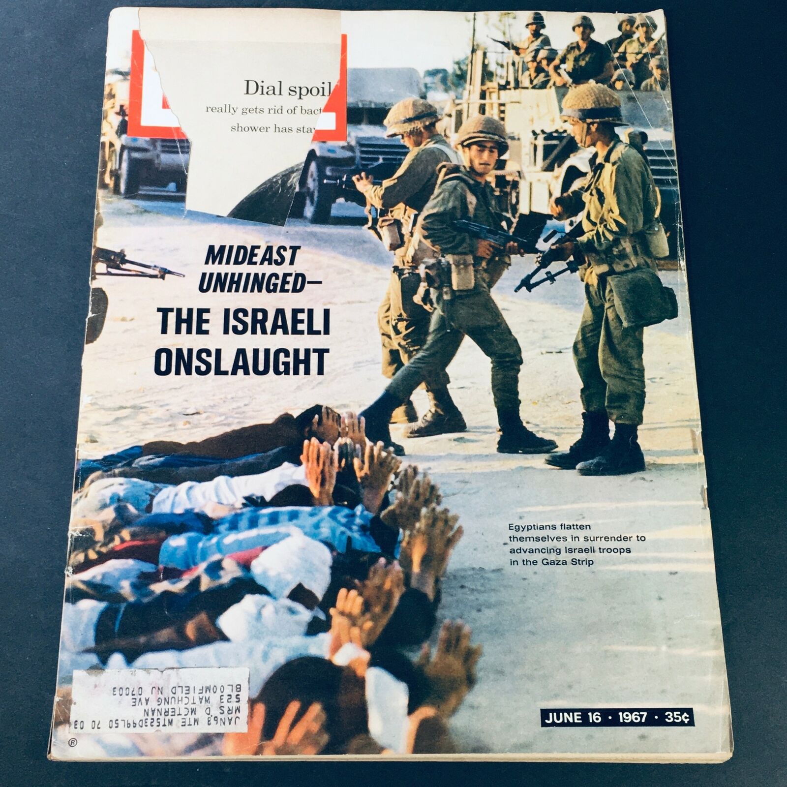 VTG Life Magazine June 16 1967 - Mideast Unhinged The Israeli Onslaught