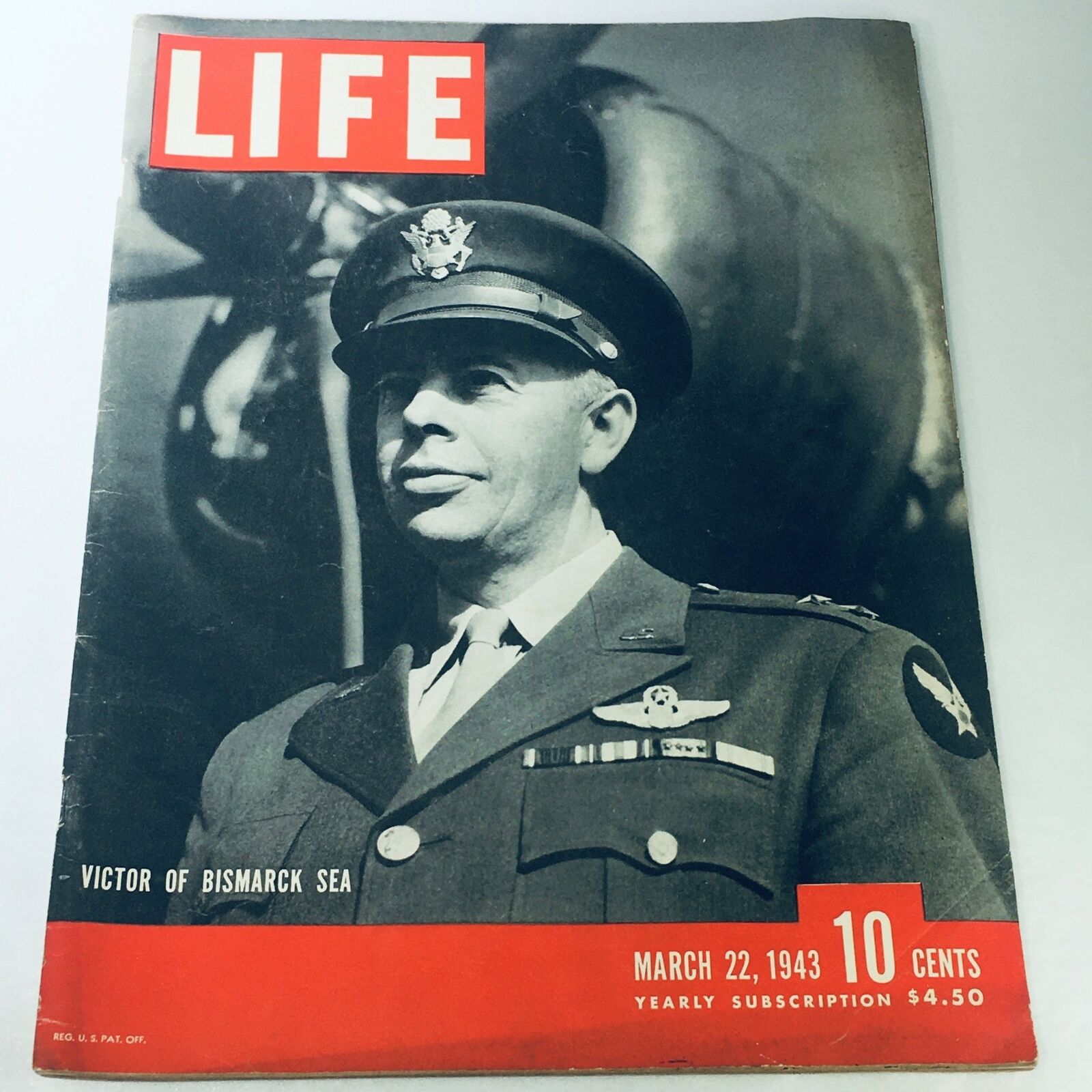 VTG Life Magazine March 22 1943 - Victor of Bismarck Sea by Henry R. Luce