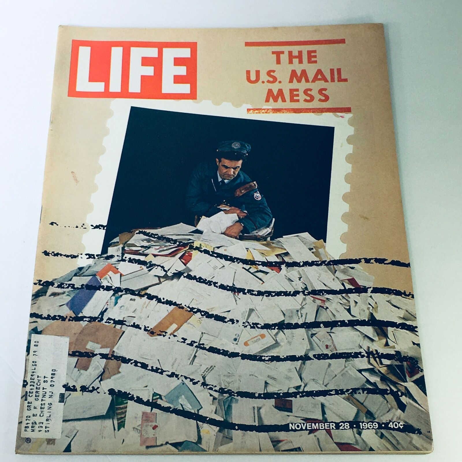 VTG Life Magazine November 28 1969 - The United States Mail Mess