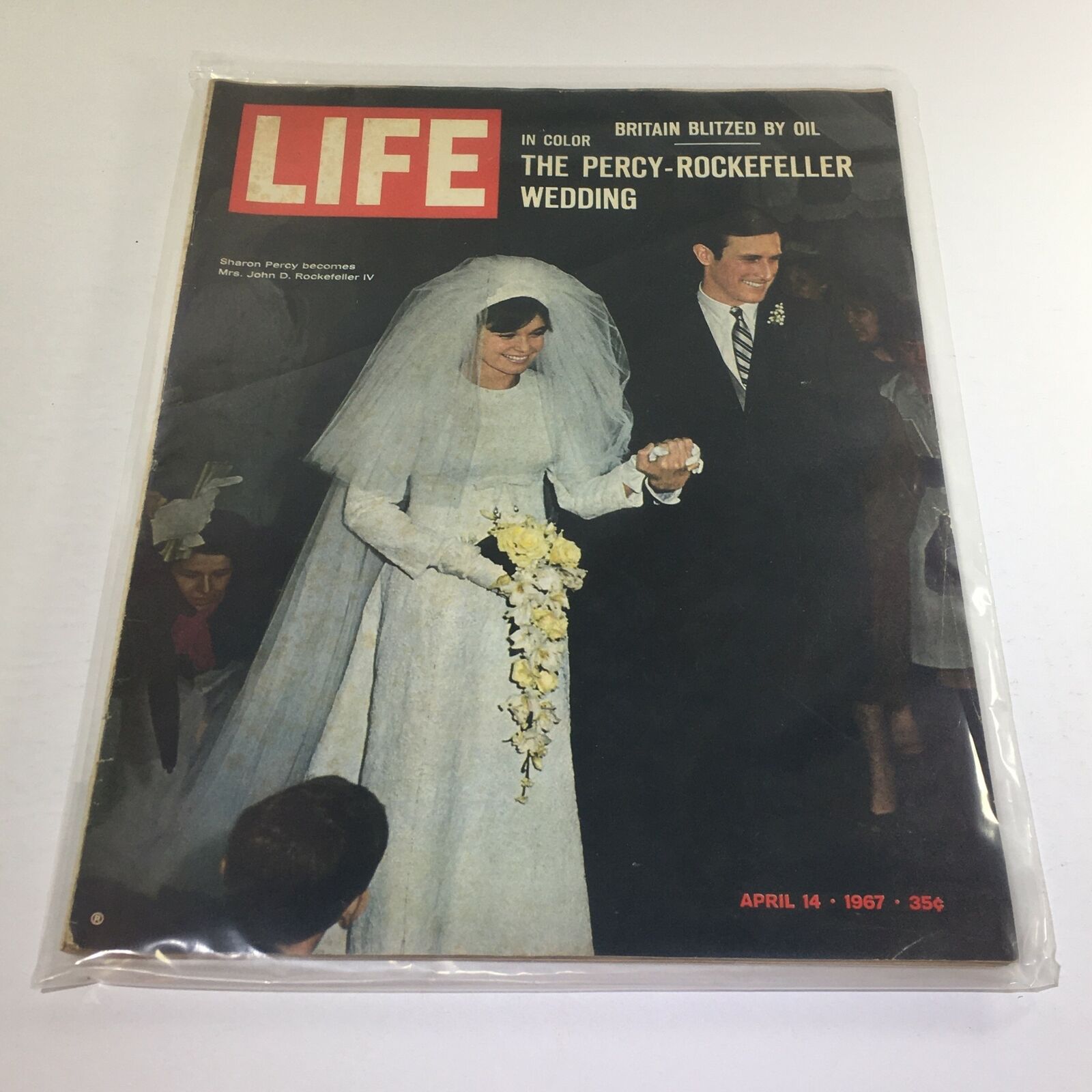 VTG Life Magazine: April 14 1967 - Sharon Percy & John D. Rockefeller IV Wedding