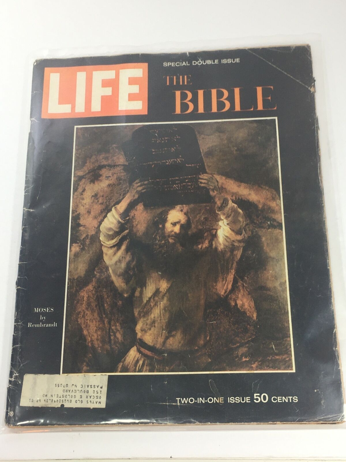 VTG Life Magazine: December 25 1964 - Special: The Bible & Moses by Rembrandt