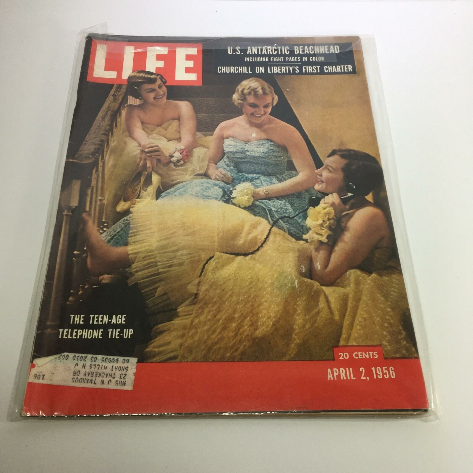 Life Magazine April 2 1956 Winston Churchill on Liberty's First Charter