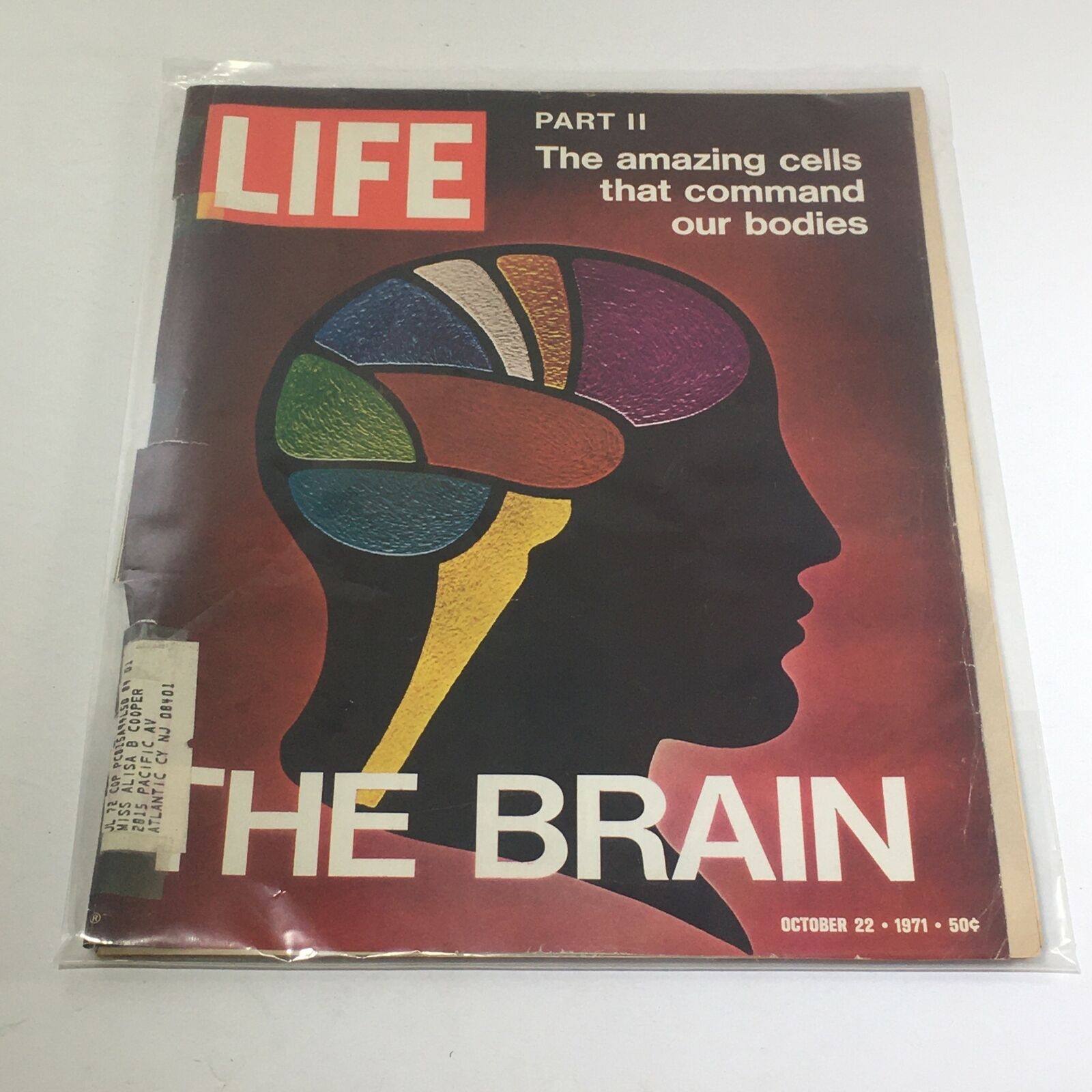 VTG Life Magazine: October 22 1971 - The Brain and Body's Amazing Cells Inside