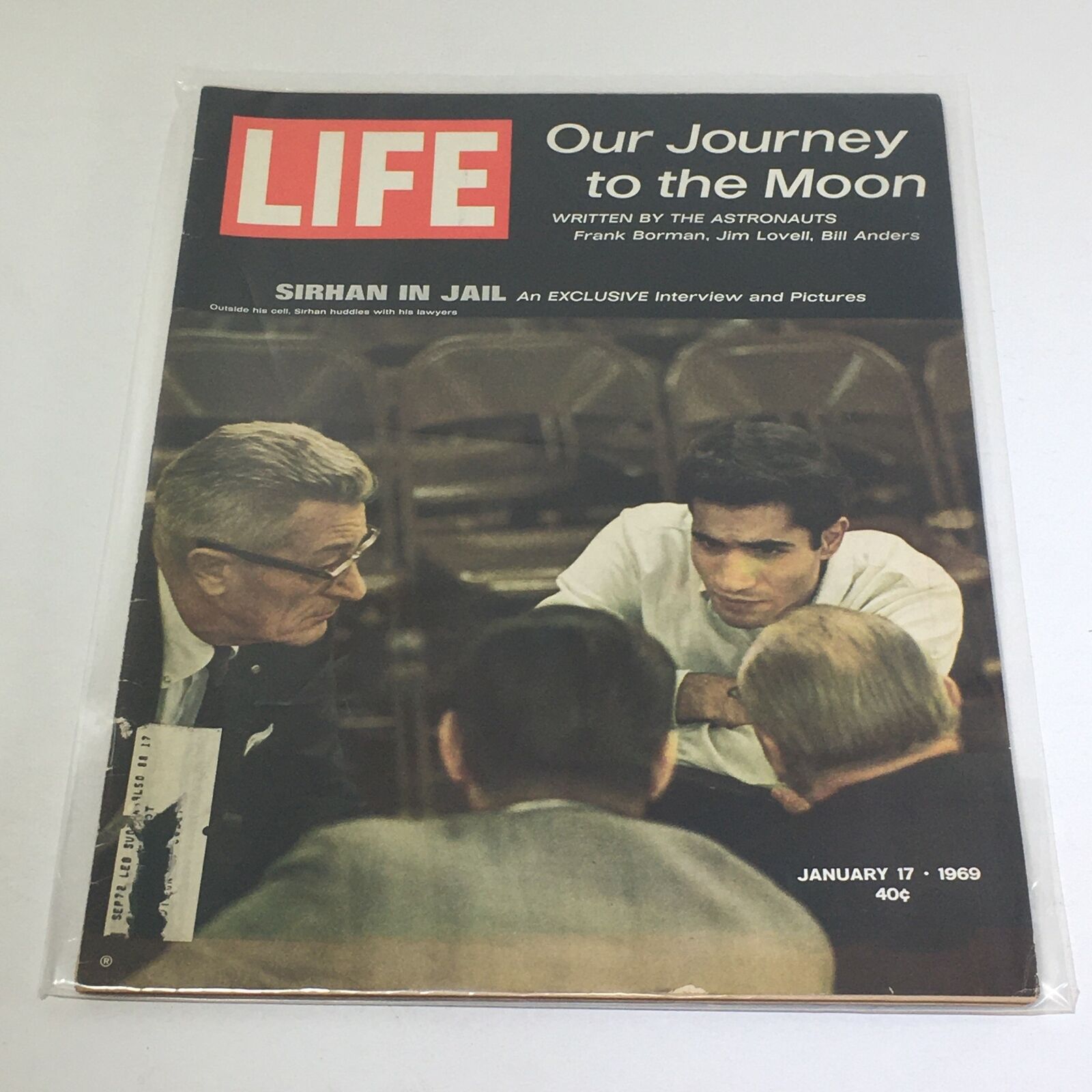 VTG Life Magazine: January 17 1969 - Sirhan In Jail/Our Journey to the Moon