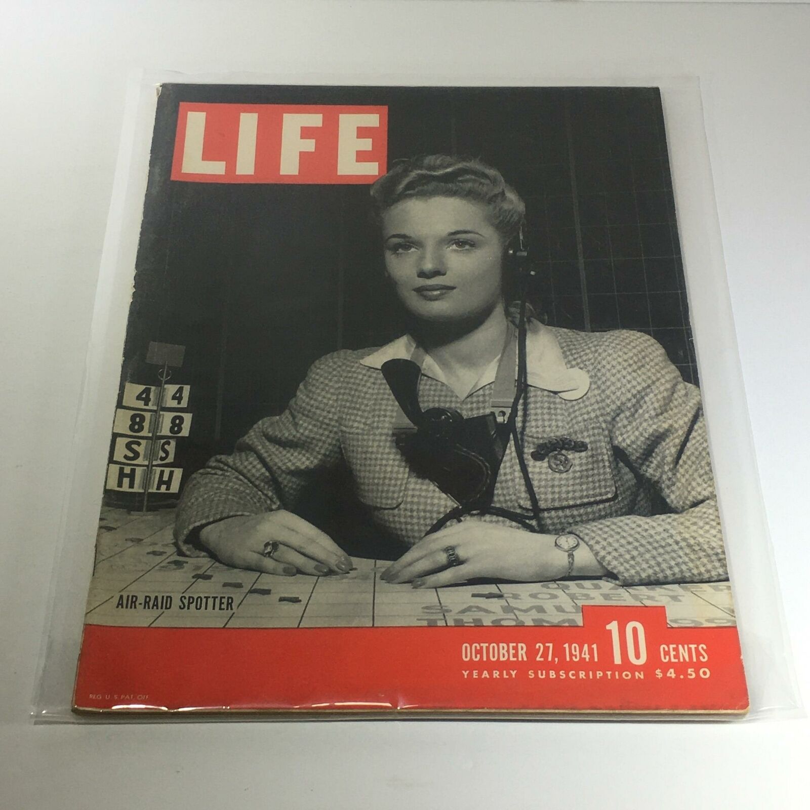 Vintage Life Magazine: October 27 1941 - Air-Raid Spotter / Retro Ads