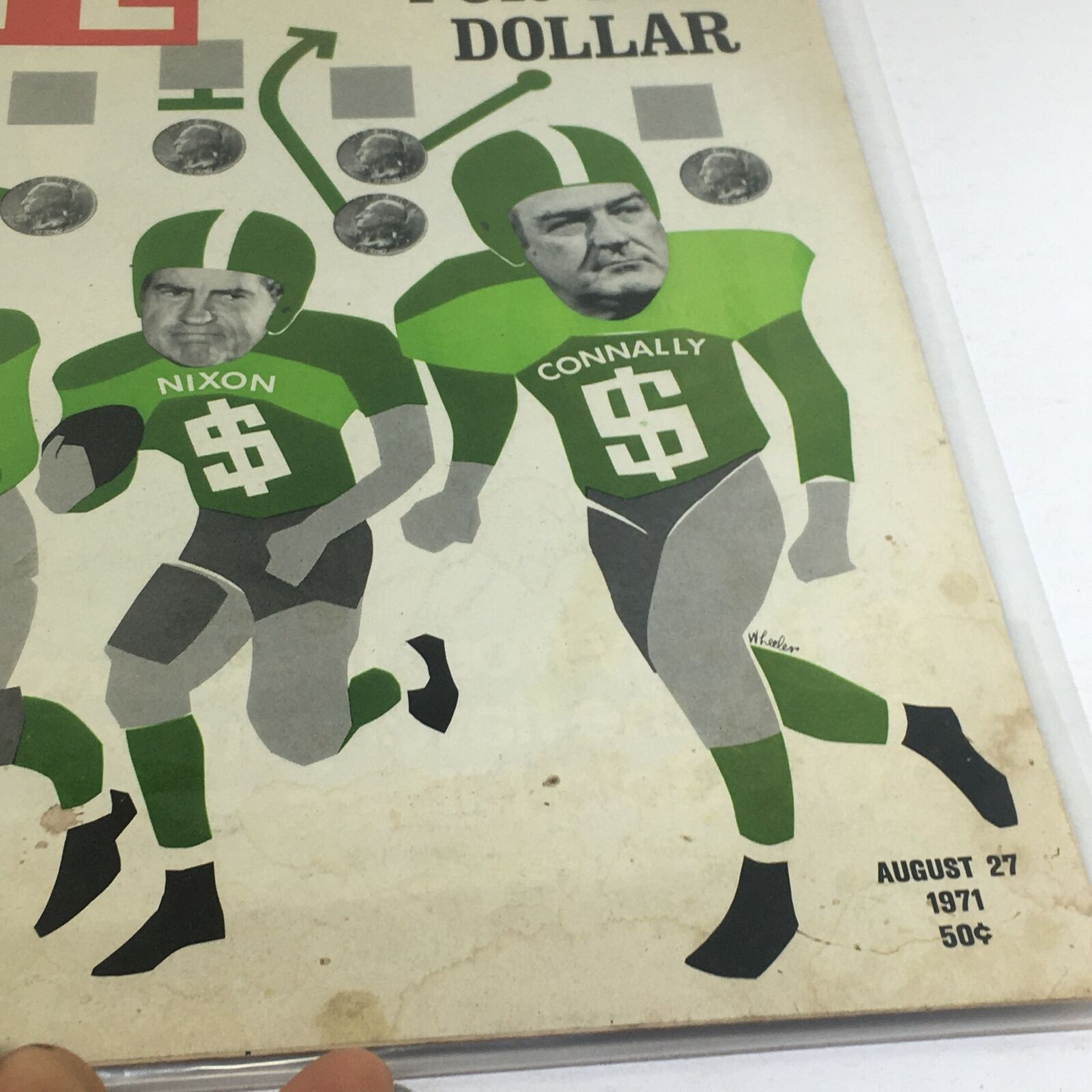 VTG Life Magazine: August 27 1971 - Game Plan $'s for Burns, Nixon and Connally