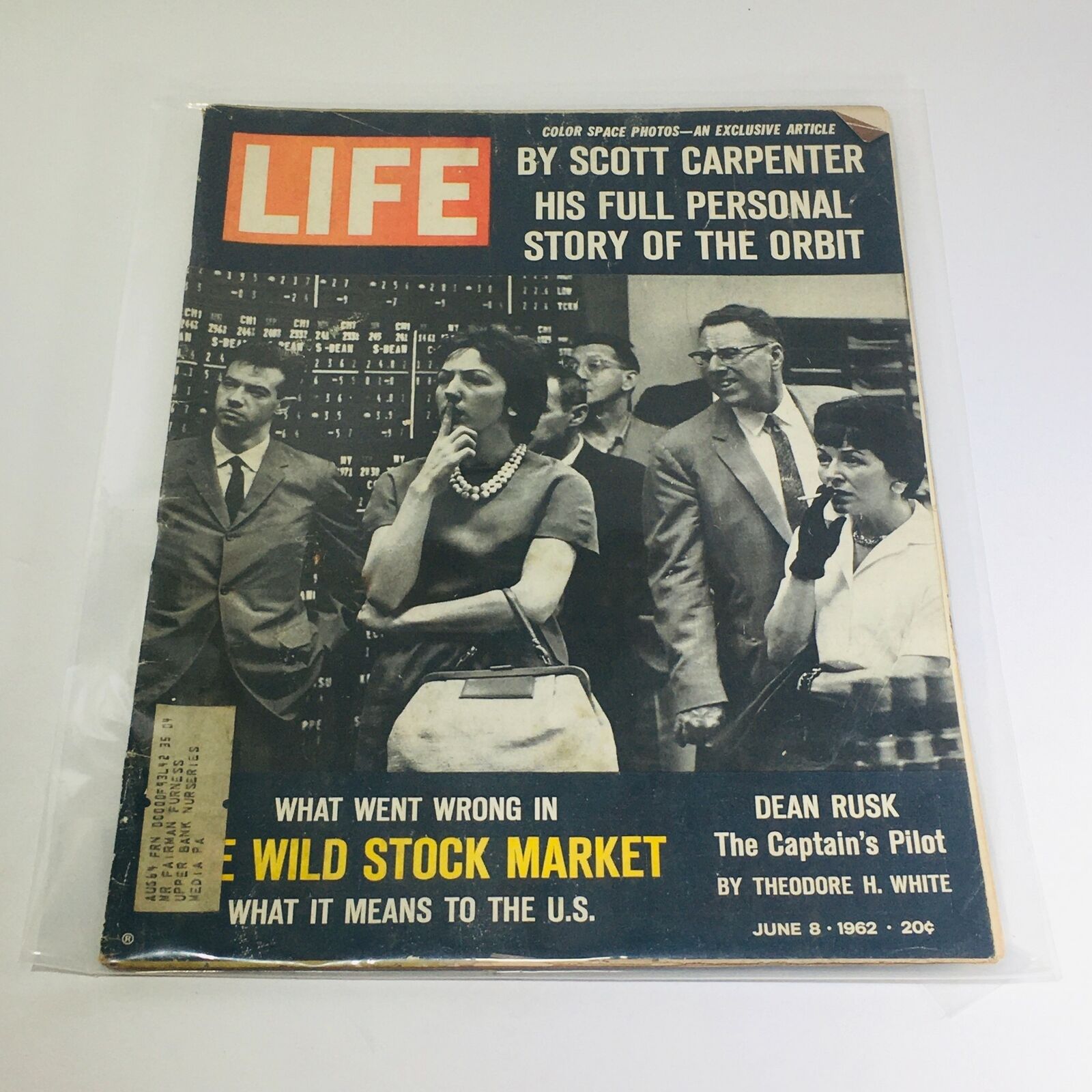 VTG Life Magazine: Jun 8 1962 - The Wild Stock Market/The Captain's Pilot