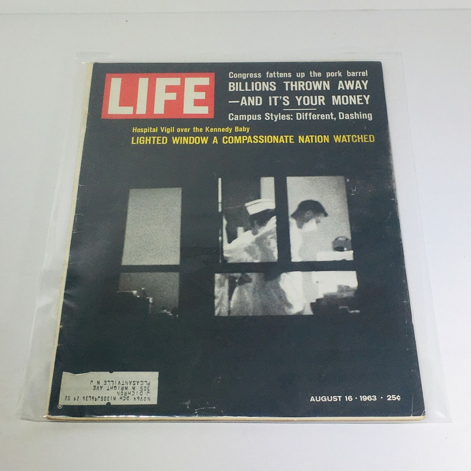 VTG Life Magazine: Aug 16 1963 - Billions Thrown Away and It's Your Money