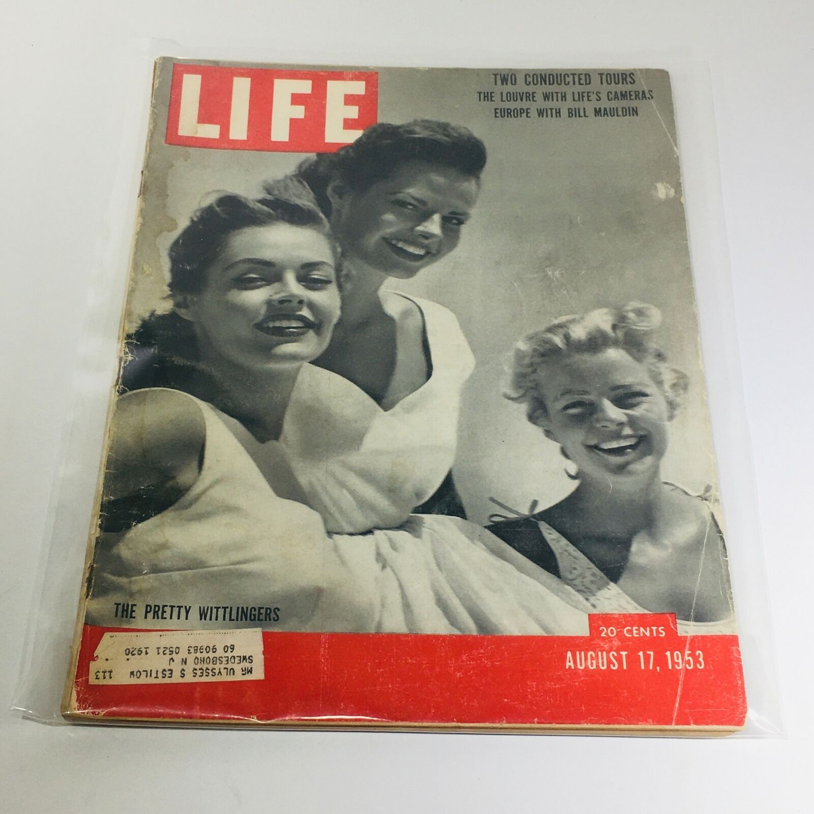 VTG Life Magazine: August 17 1953 - The Pretty Wittlingers/Two Conducted Tours