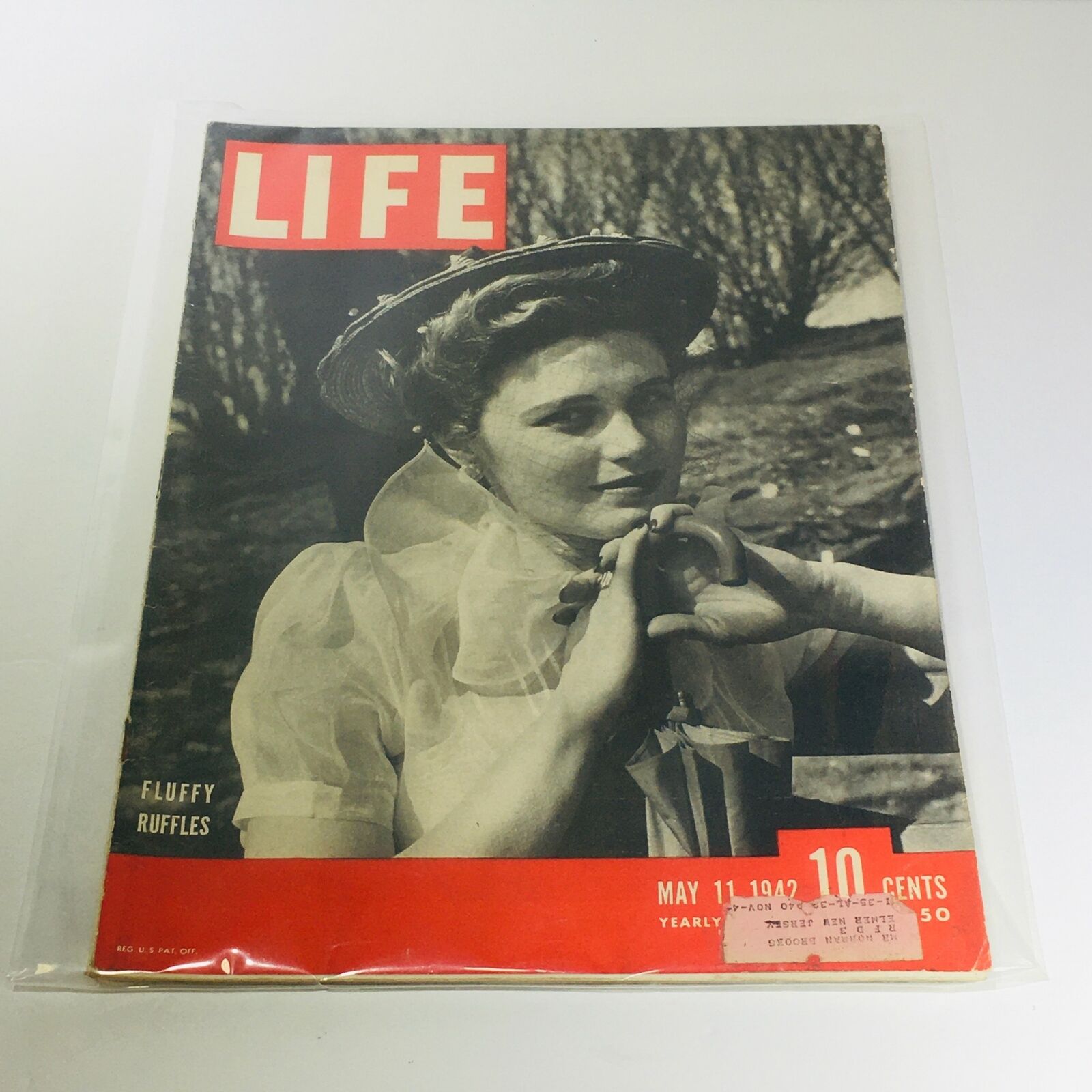 Vintage Life Magazine: May 11 1942 - Fluffy Ruffles - Yearly Subscription