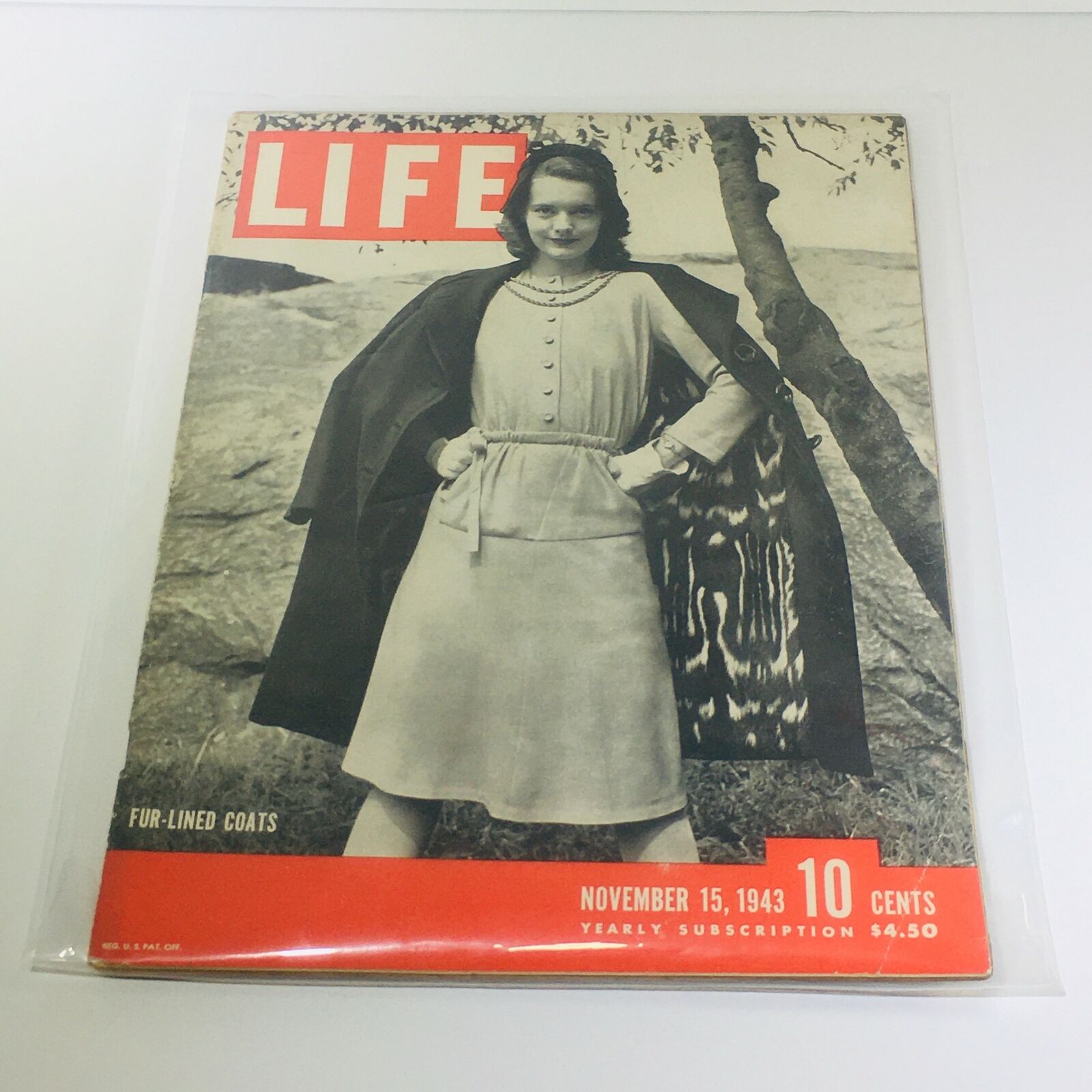 VTG Life Magazines: November 15 1943 - Fur-Lined Coats / Earnie Pyle WWII