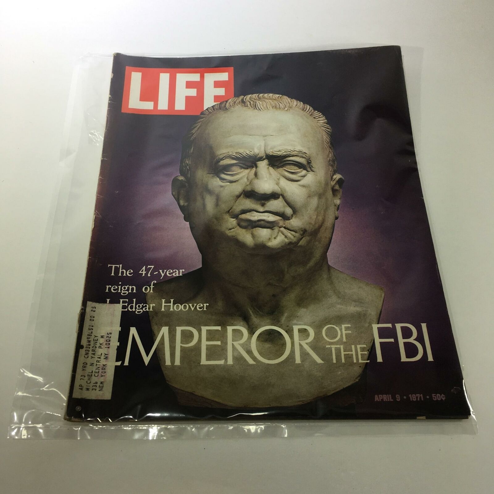 VTG Life Magazine: April 9 1971 - Emperor of the FBI: J Edgar Hoover