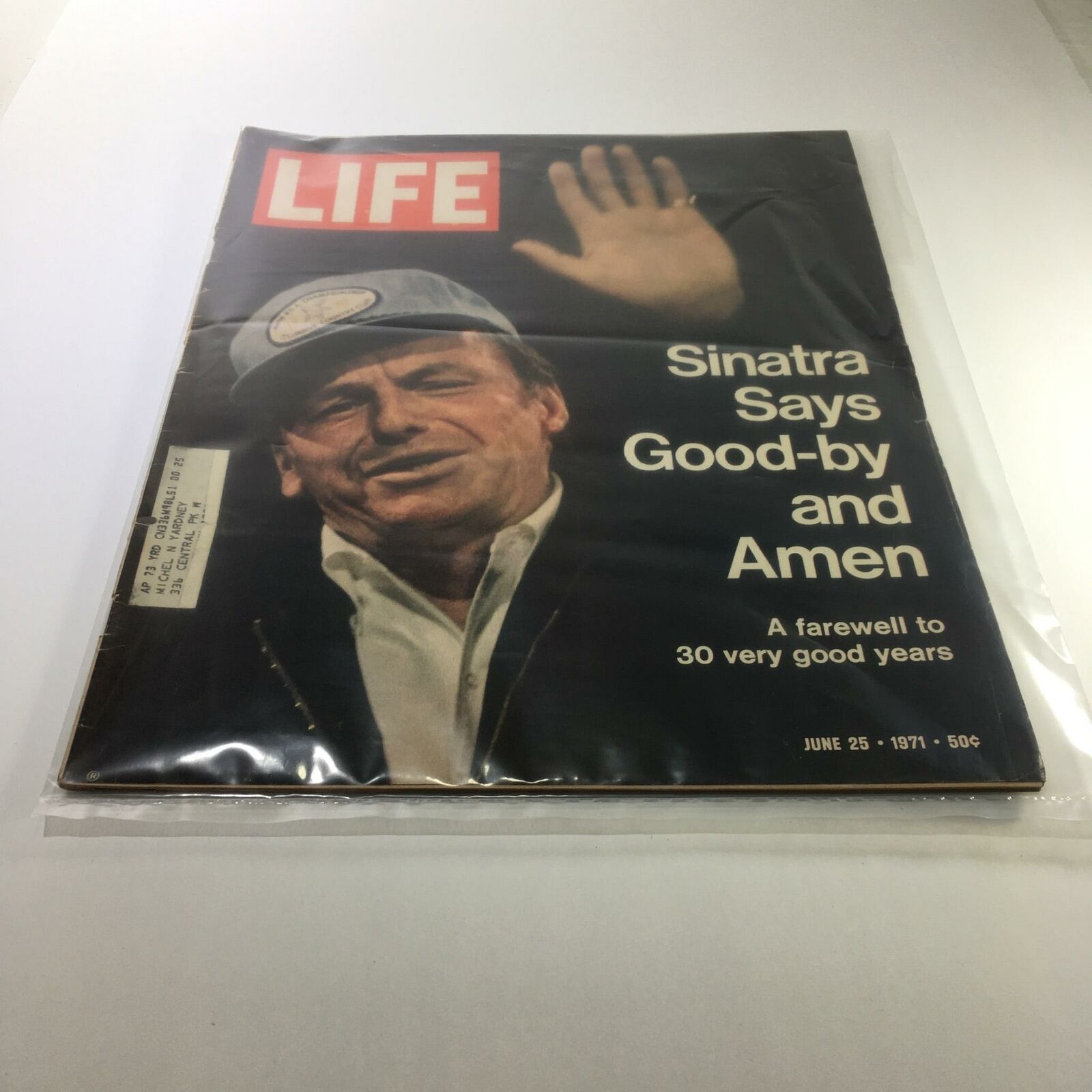 Life Magazine: June 25 1971 - Sinatra Says Good-by and Amen