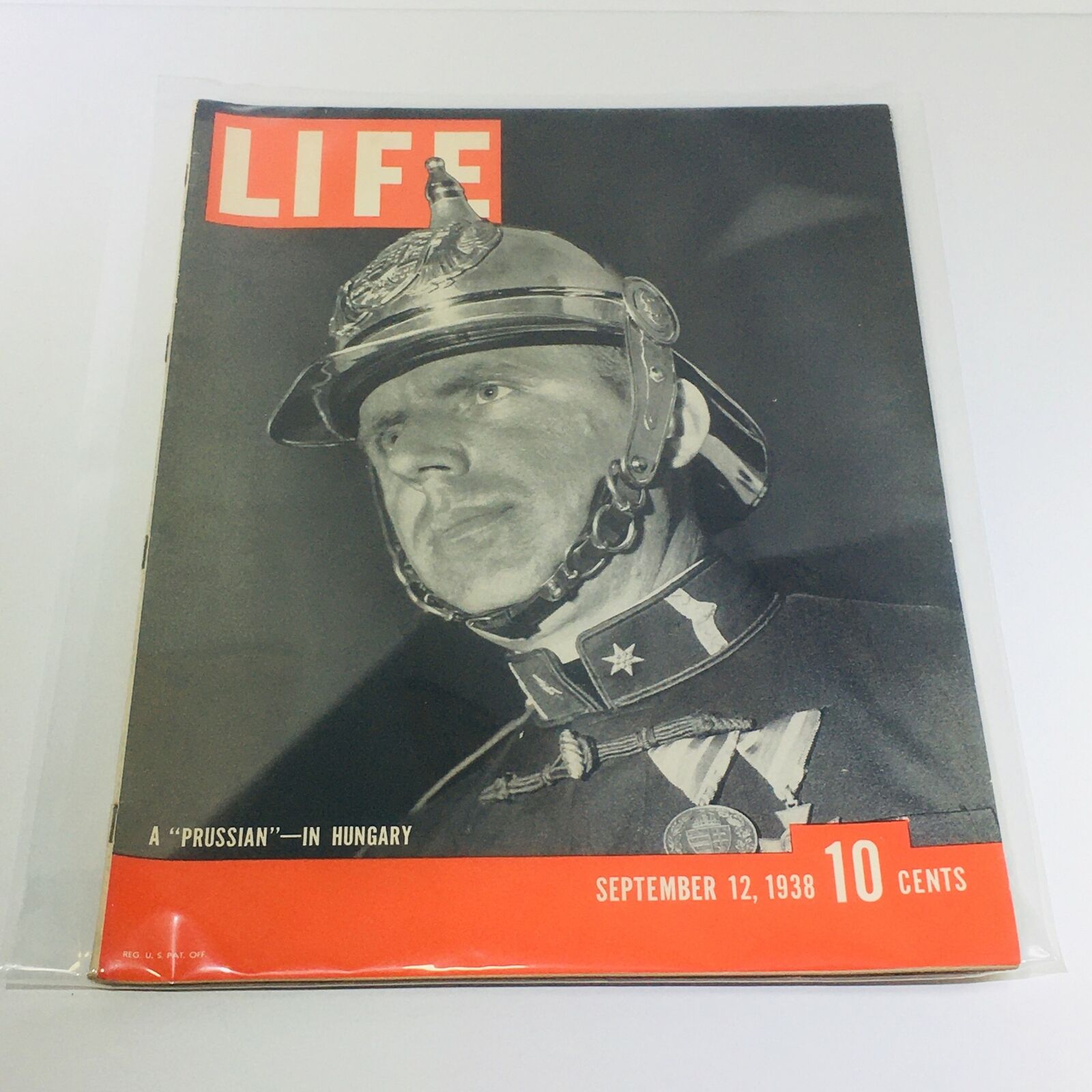 Vintage Life Magazine: A Prussian In Hungary - September 12 1938