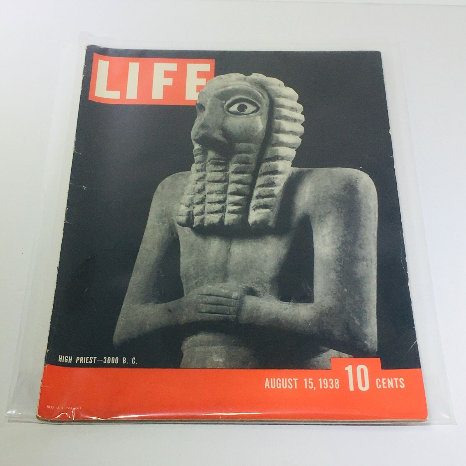 Vintage Life Magazine: August 15 1938 - High Priest - 3000 B.C.