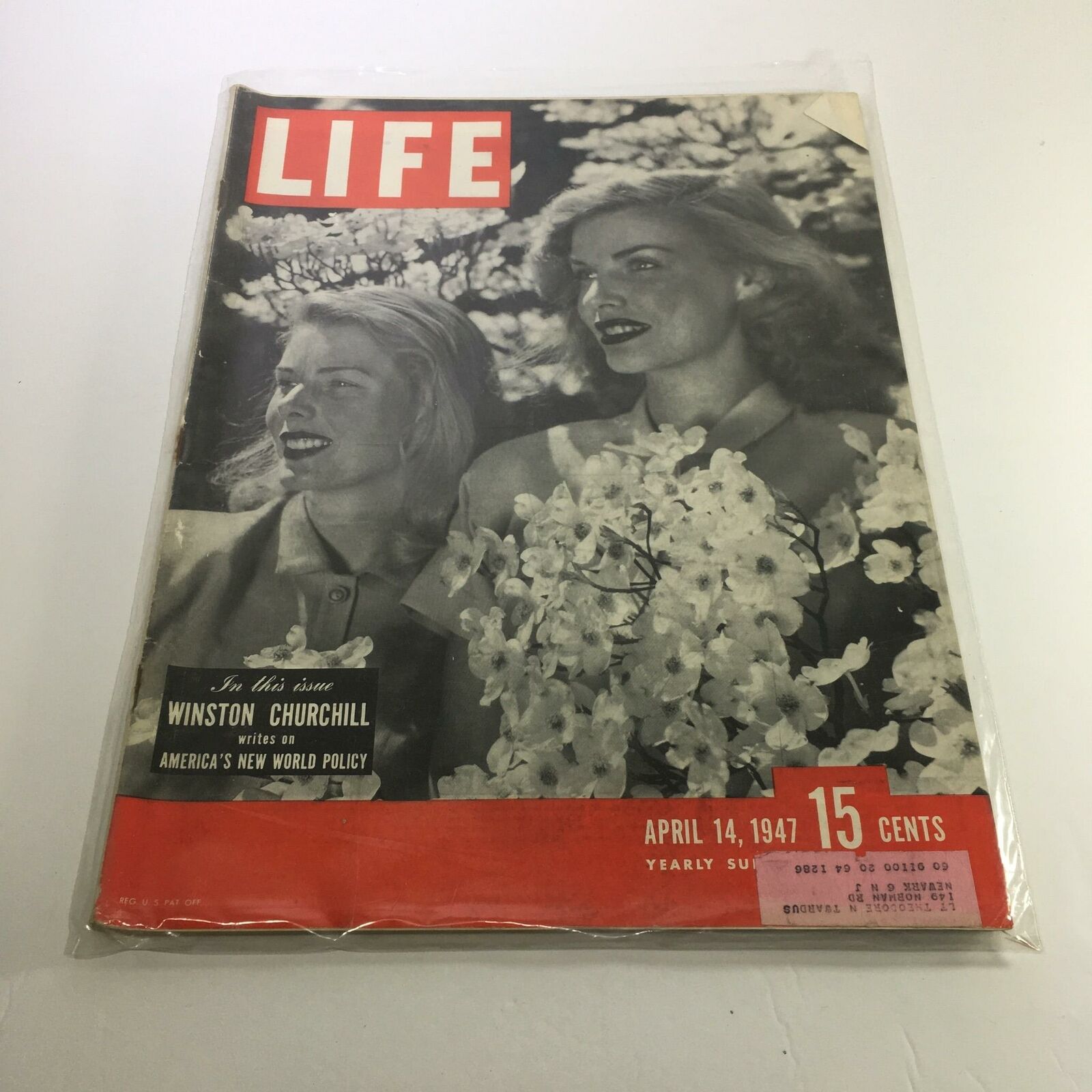 Life Magazine: April 14 1947 Actress Susan Hayward Cover